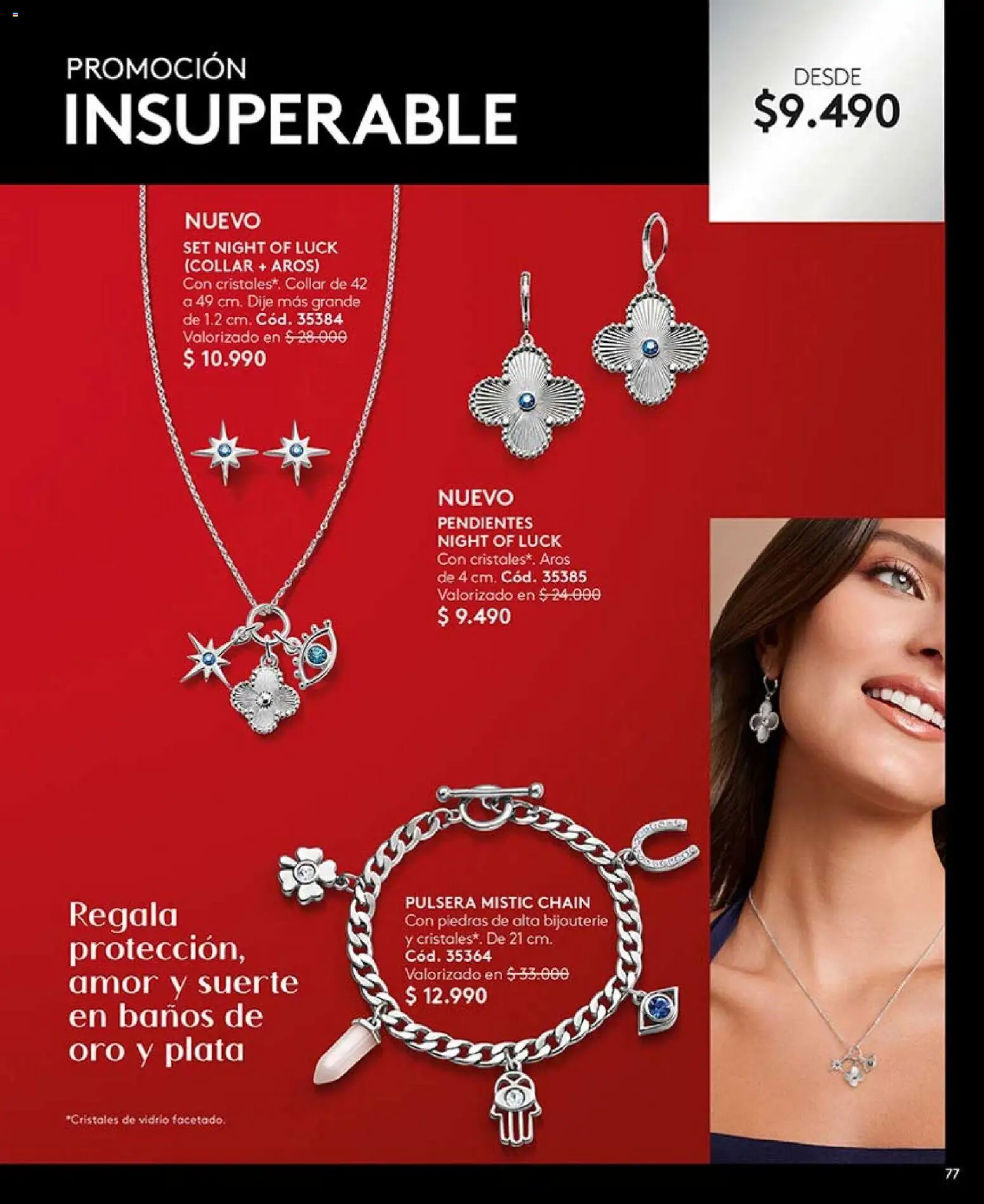 Catálogo Ésika Campaña 3 │ válido desde el 01.02.2026 | Página: 81 | Productos: Pulsera, Collar, Aros, Dije