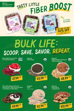 Sprouts Weekly Ad - valid from 23.07.2025 | Page: 7 | Products: Chocolate, Fish, Nuts, Brownie Bites