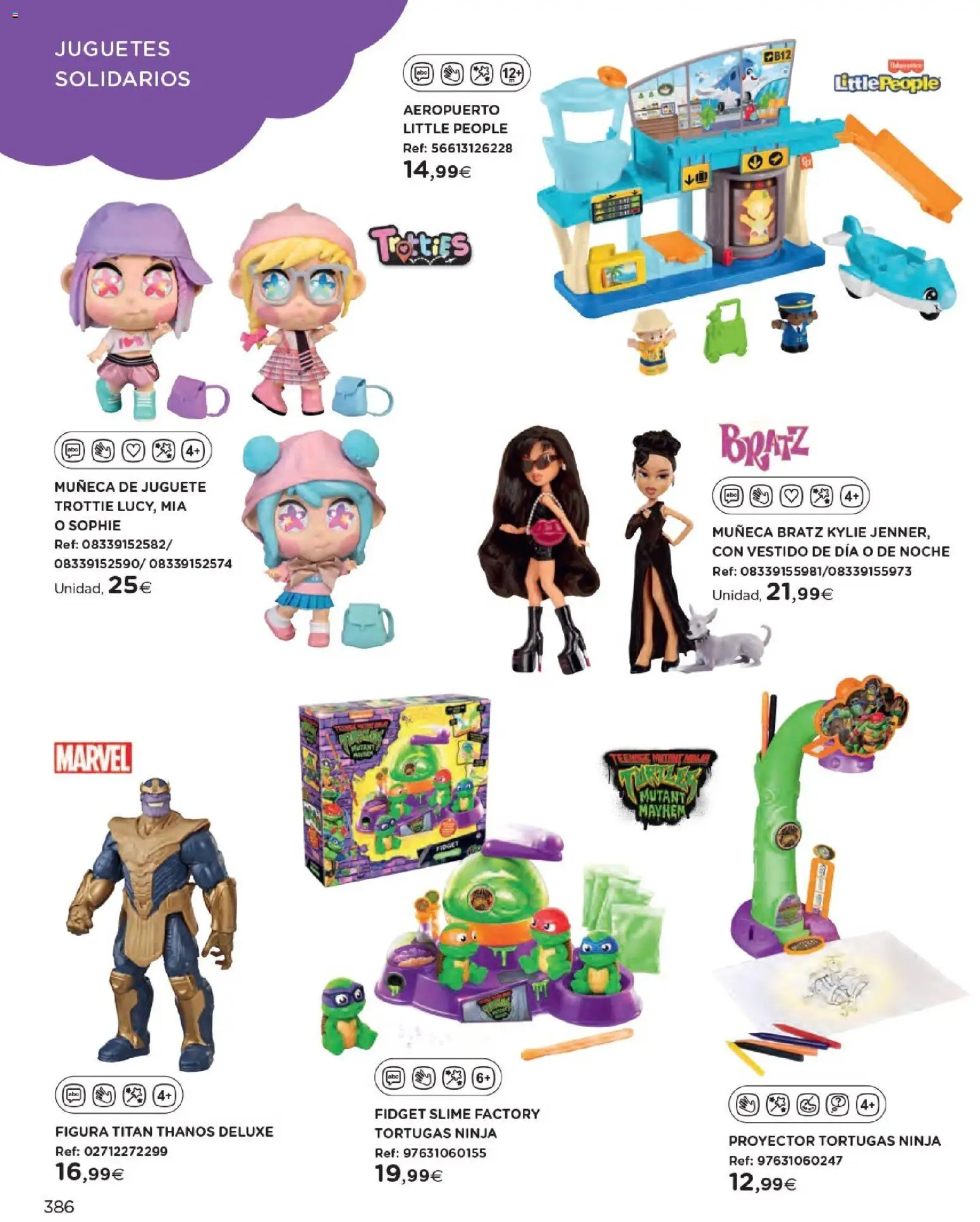 Nuevas ofertas de El Corte Inglés válidas en toda la República Mexicana desde el 27.10.2025. ¡Encuentra las mejores ofertas en El Corte Inglés catálogo Juguetes! | Página: 386 | Productos: Proyector, Vestido