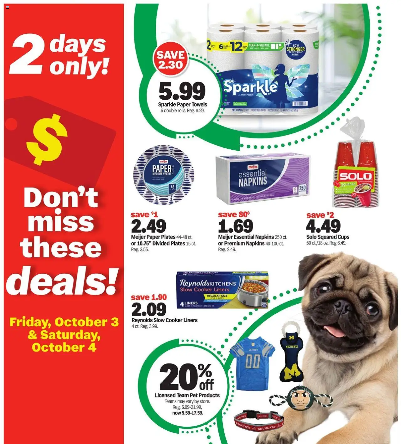 Meijer Super Sale - valid from 03.10.2025 | Page: 3 | Products: Cooker, Weight