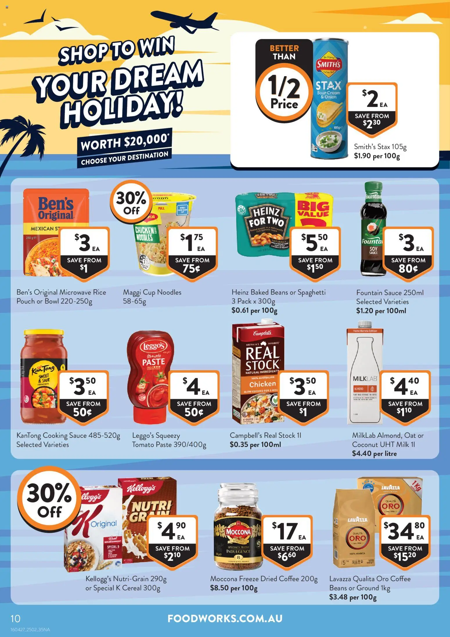 Foodworks catalogue - valid from 25.02.2026 | Page: 10 | Products: Rice, Sour cream, Cream, Microwave