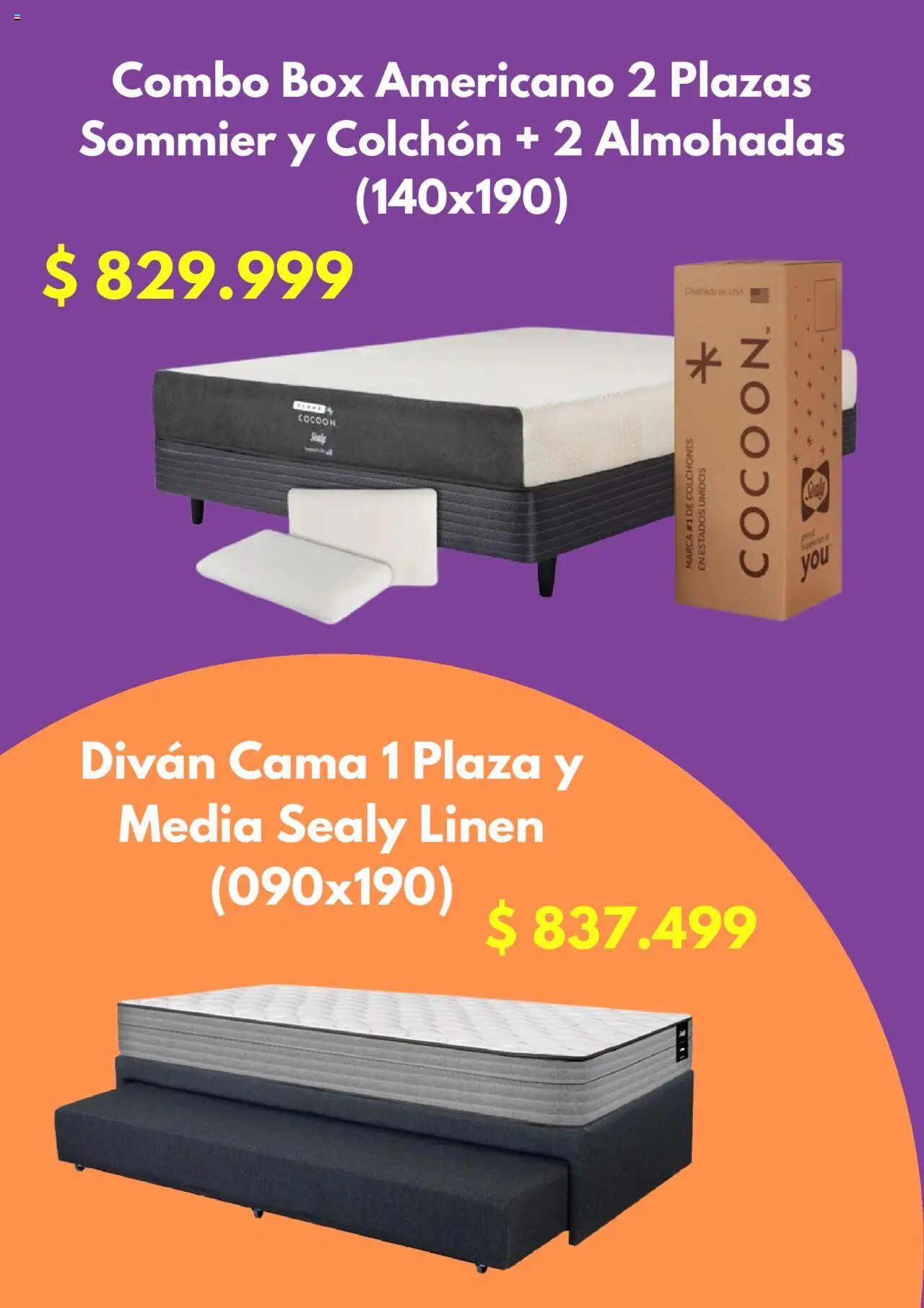 Sommier Center catálogo │ válido desde el 30.07.2025 | Página: 5 | Productos: Cama, Colchón
