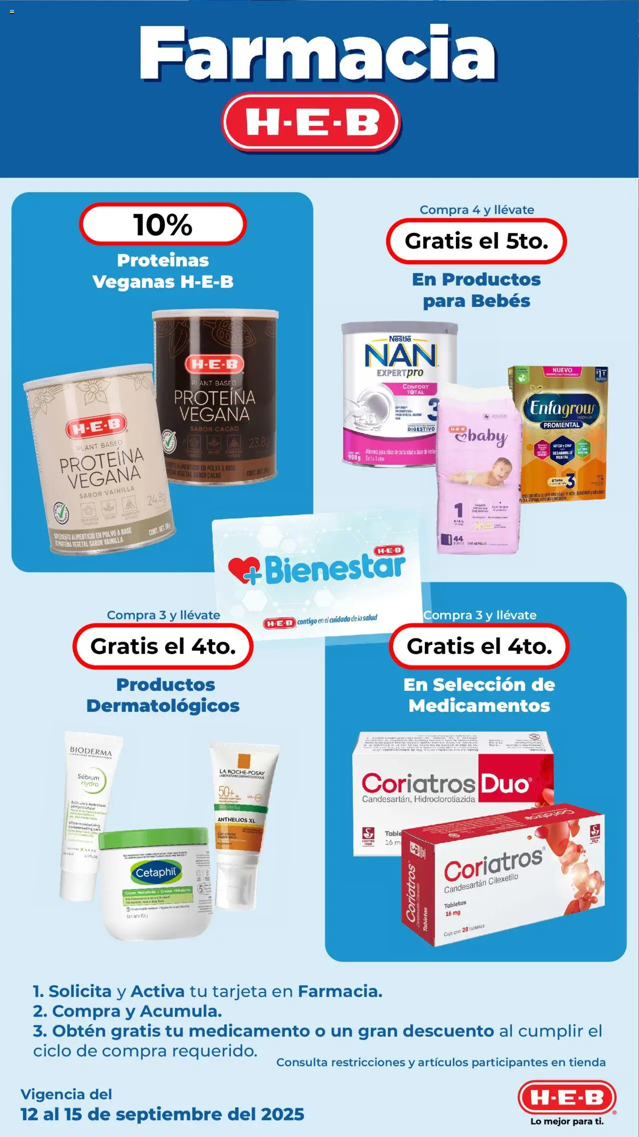 Nuevas ofertas de H-E-B válidas en toda la República Mexicana desde el 12.09.2025. ¡Encuentra las mejores ofertas en H-E-B - Folleto! | Página: 20 | Productos: Crema, Leche, Caja, Polvo