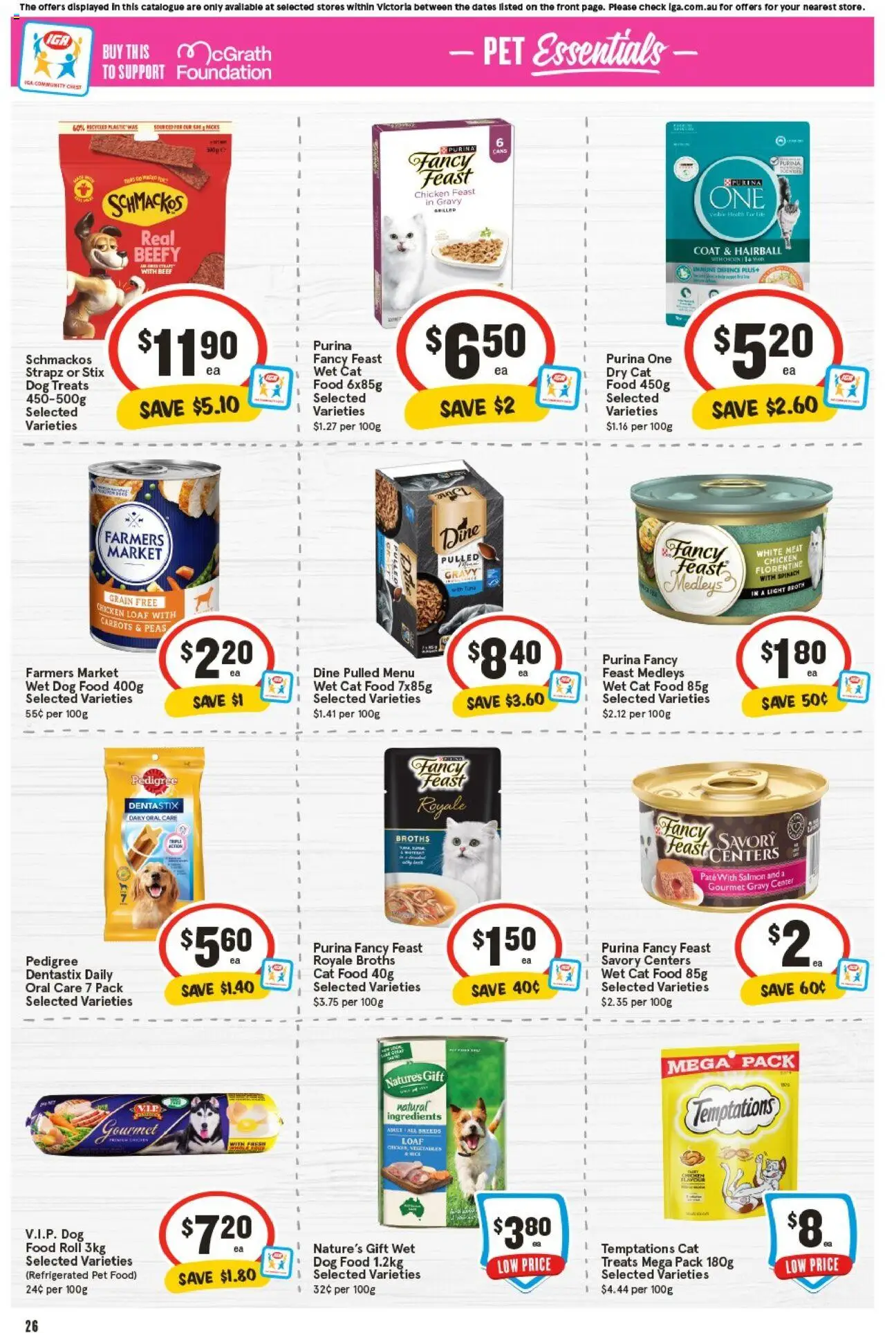 IGA catalogue - valid from 24.09.2025 | Page: 30 | Products: Dog food, Coat, Tuna, Foundation