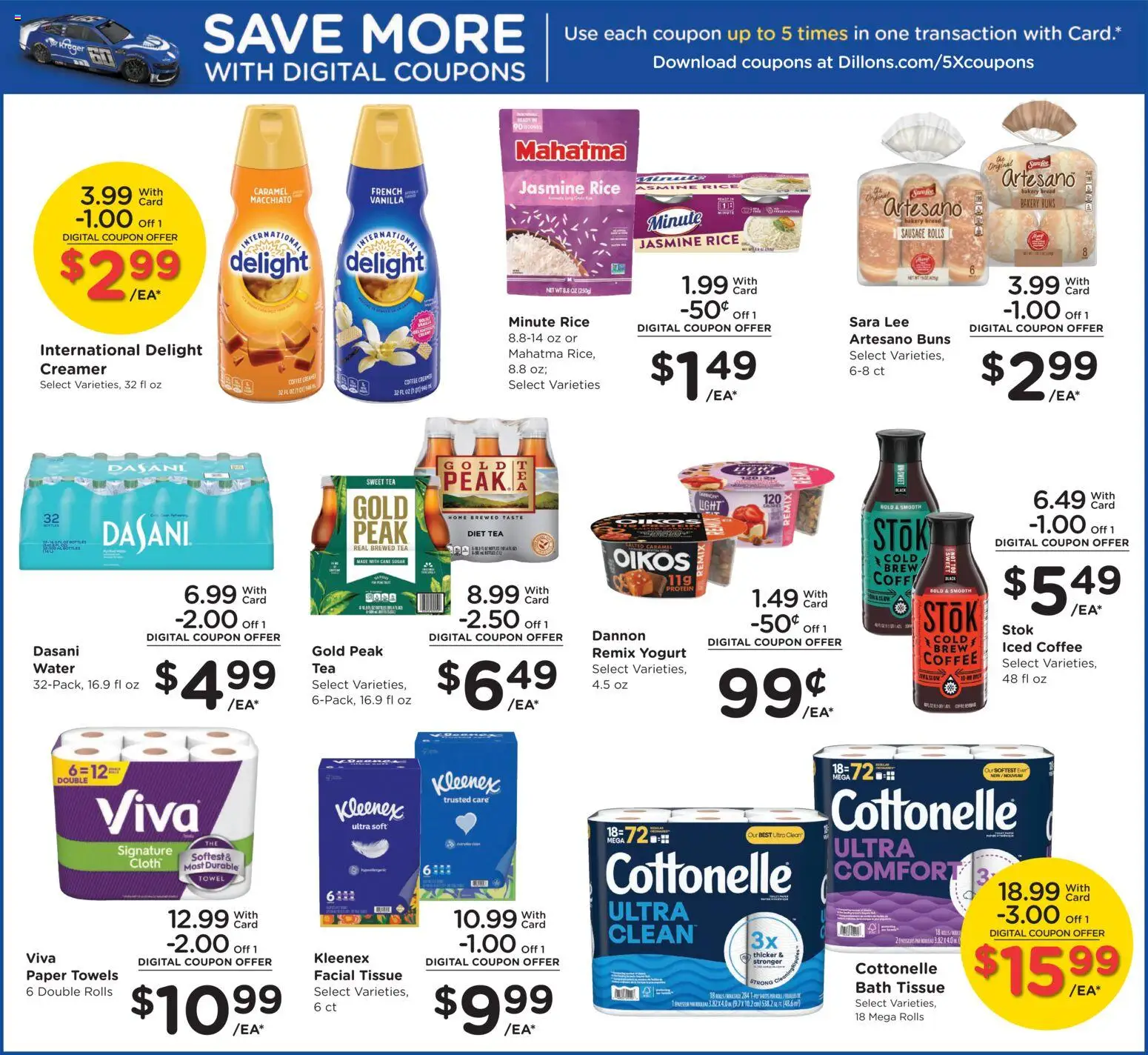 Dillons Weekly Ad - KS - valid from 25.02.2026 | Page: 6 | Products: Bath, Coffee, Sugar, Sausage