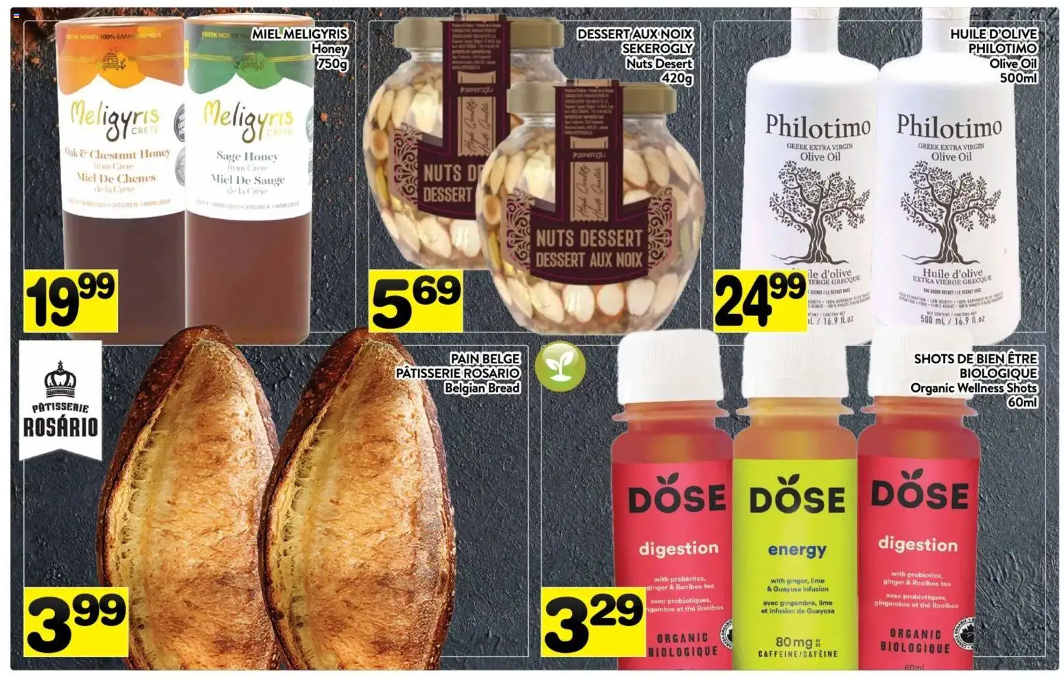 Pa Supermarché flyer valid from 17.11.2025 | Page: 12 | Products: Tea, Nuts, Oil, Bread