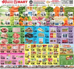 Preview of Hmart weekly ads valid from 05.11.2025