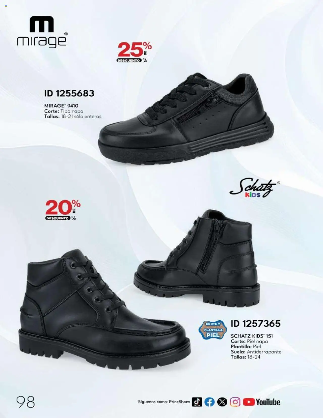 Nuevas ofertas de Price Shoes válidas en toda la República Mexicana desde el 14.10.2025. ¡Encuentra las mejores ofertas en Price Shoes - Catálogo - 10 Pagos sin Intereses! | Página: 98