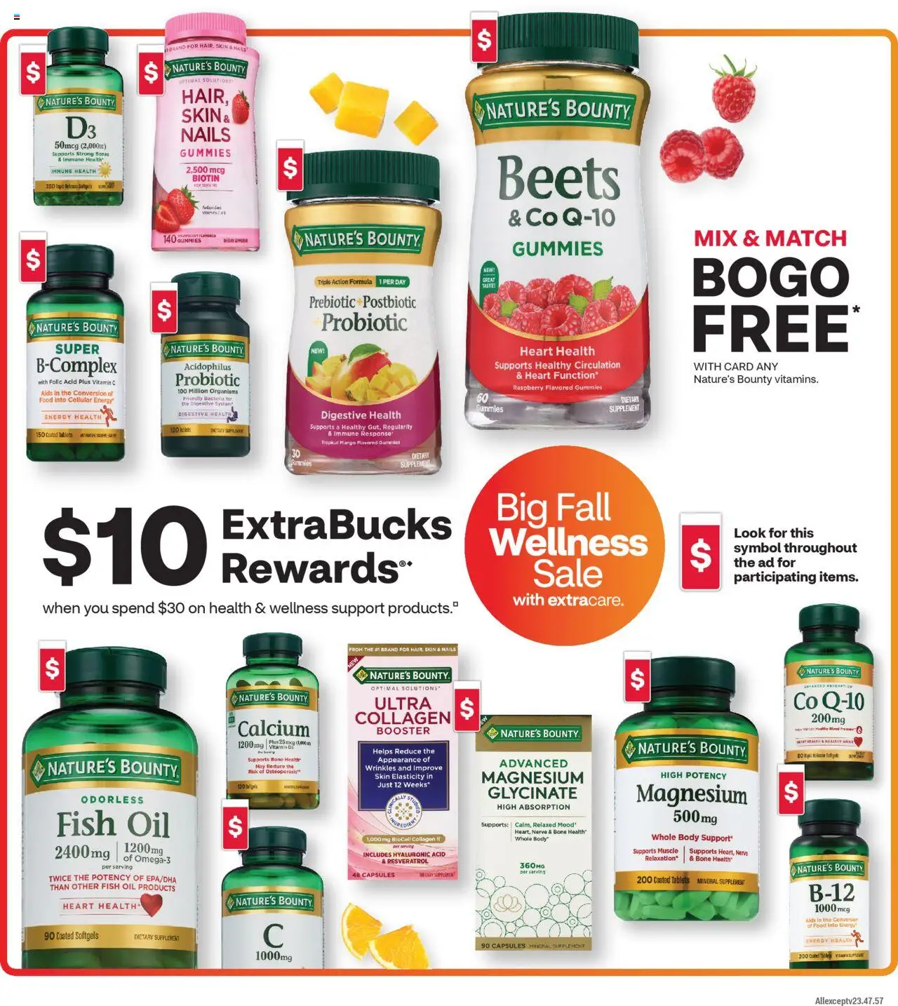 CVS Pharmacy Weekly Ad - AZ - valid from 14.09.2025 | Page: 3 | Products: Vitamin, Biotin, Folic Acid, Mango