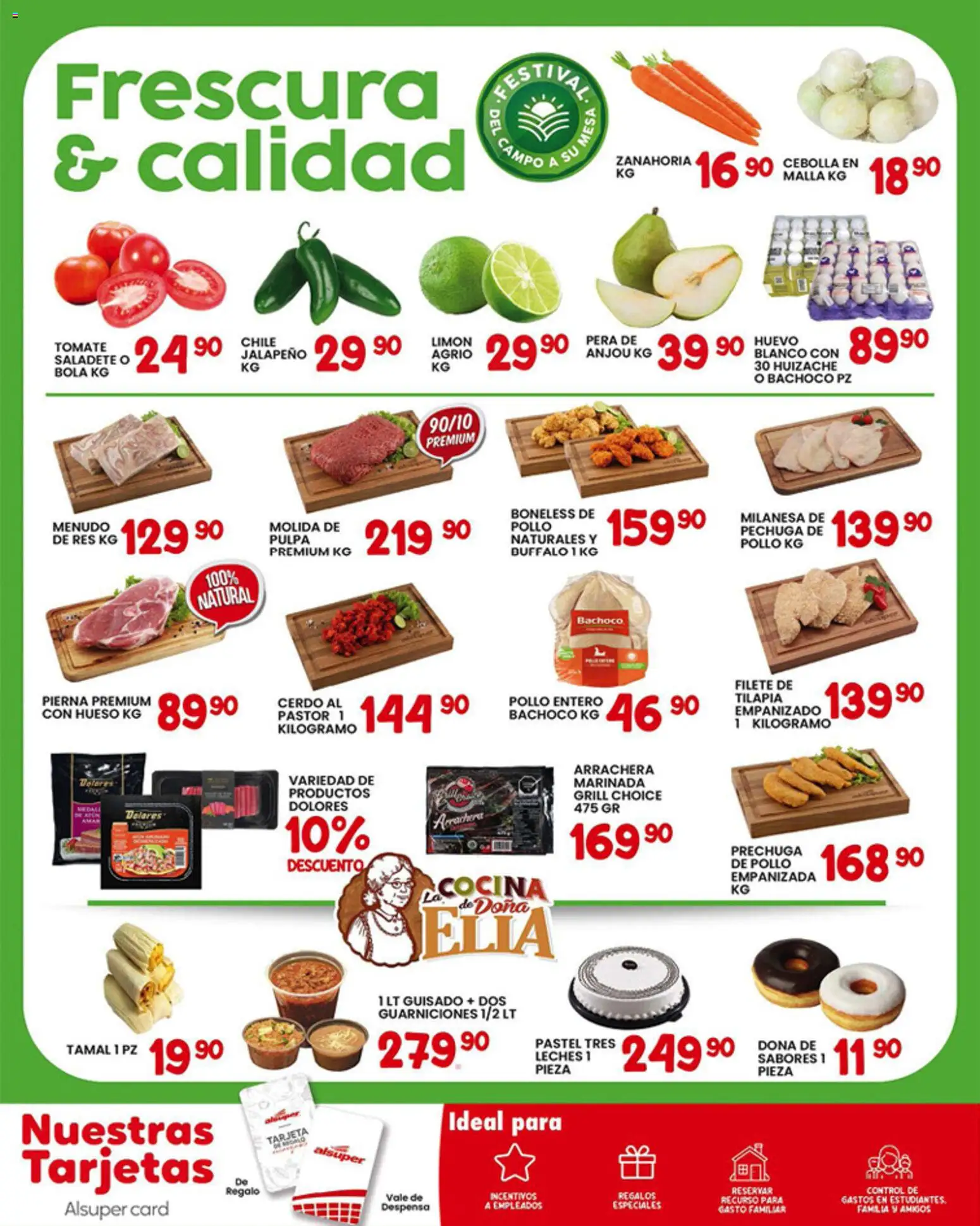 Nuevas ofertas de Alsuper válidas en toda la República Mexicana desde el 23.01.2026. ¡Encuentra las mejores ofertas en Alsuper folleto Chihuahua Capital! | Página: 6 | Productos: Pollo, Cebolla, Milanesa, Cocina