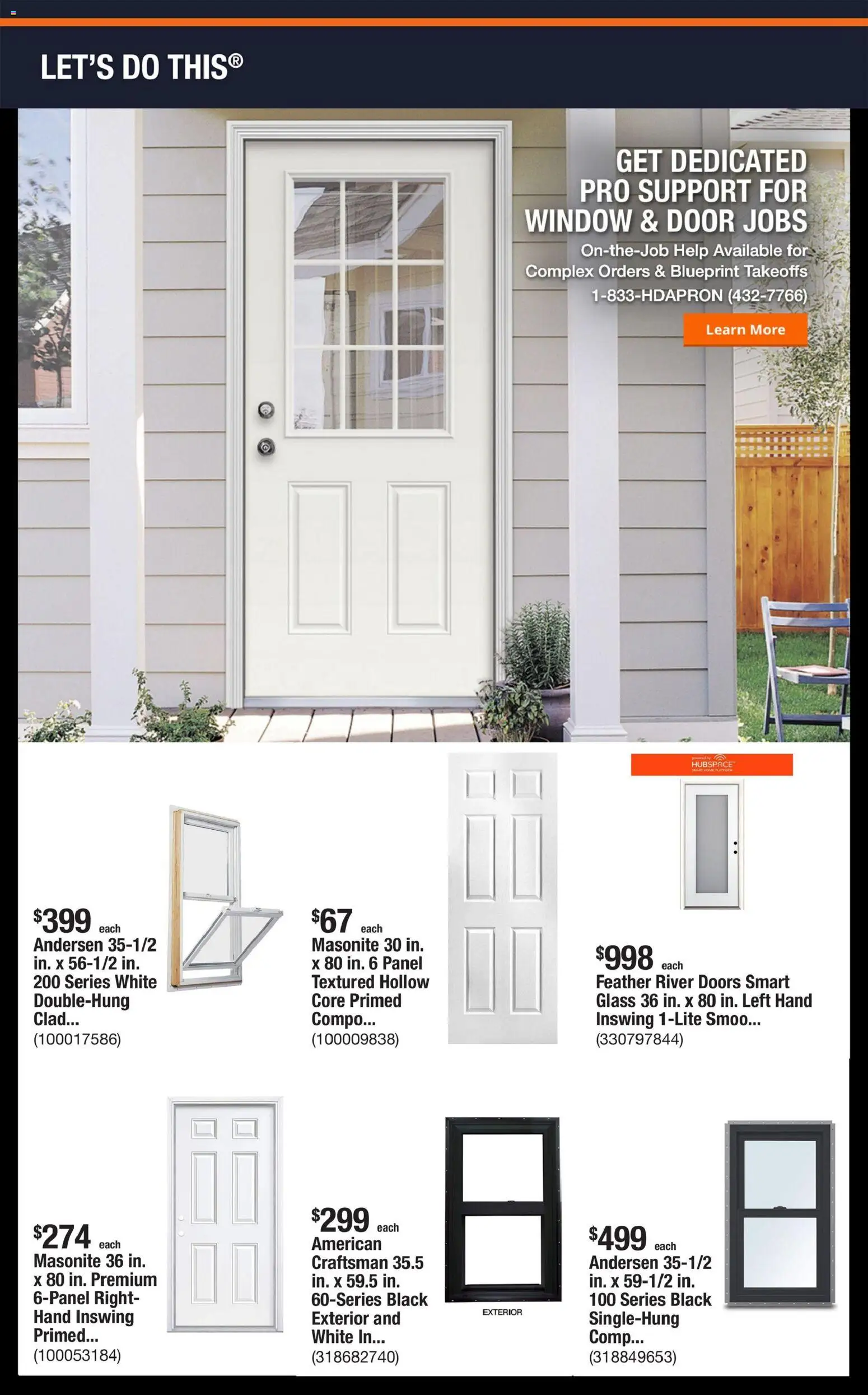 Home Depot Shop Pro Ad - GA - valid from 23.02.2026 | Page: 3 | Products: Masonite