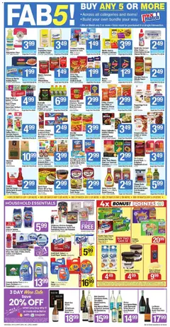 Preview of Shaw's weekly ads valid from 03.04.2026 | Page: 3 | Products: Milk, Oil, Wine, Tomatoes
