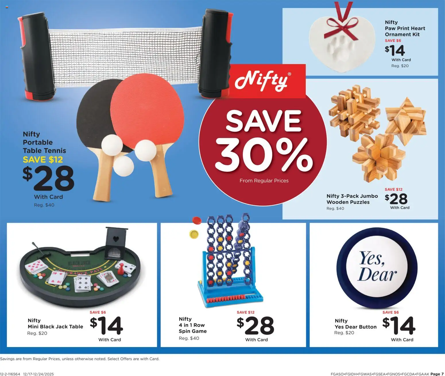 Fred Meyer Home & Apparel - valid from 17.12.2025 | Page: 9 | Products: Table, Game
