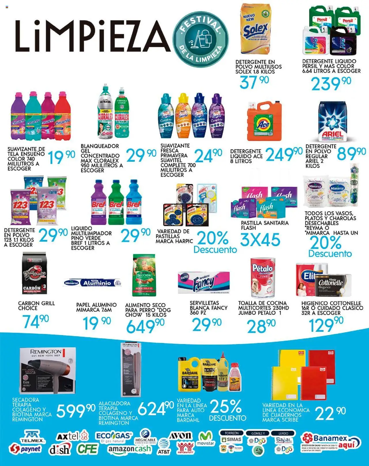 Nuevas ofertas de Alsuper válidas en toda la República Mexicana desde el 26.09.2025. ¡Encuentra las mejores ofertas en Alsuper - Folleto Laguna! | Página: 5 | Productos: Detergente, Suavizante, Cocina, Polvo