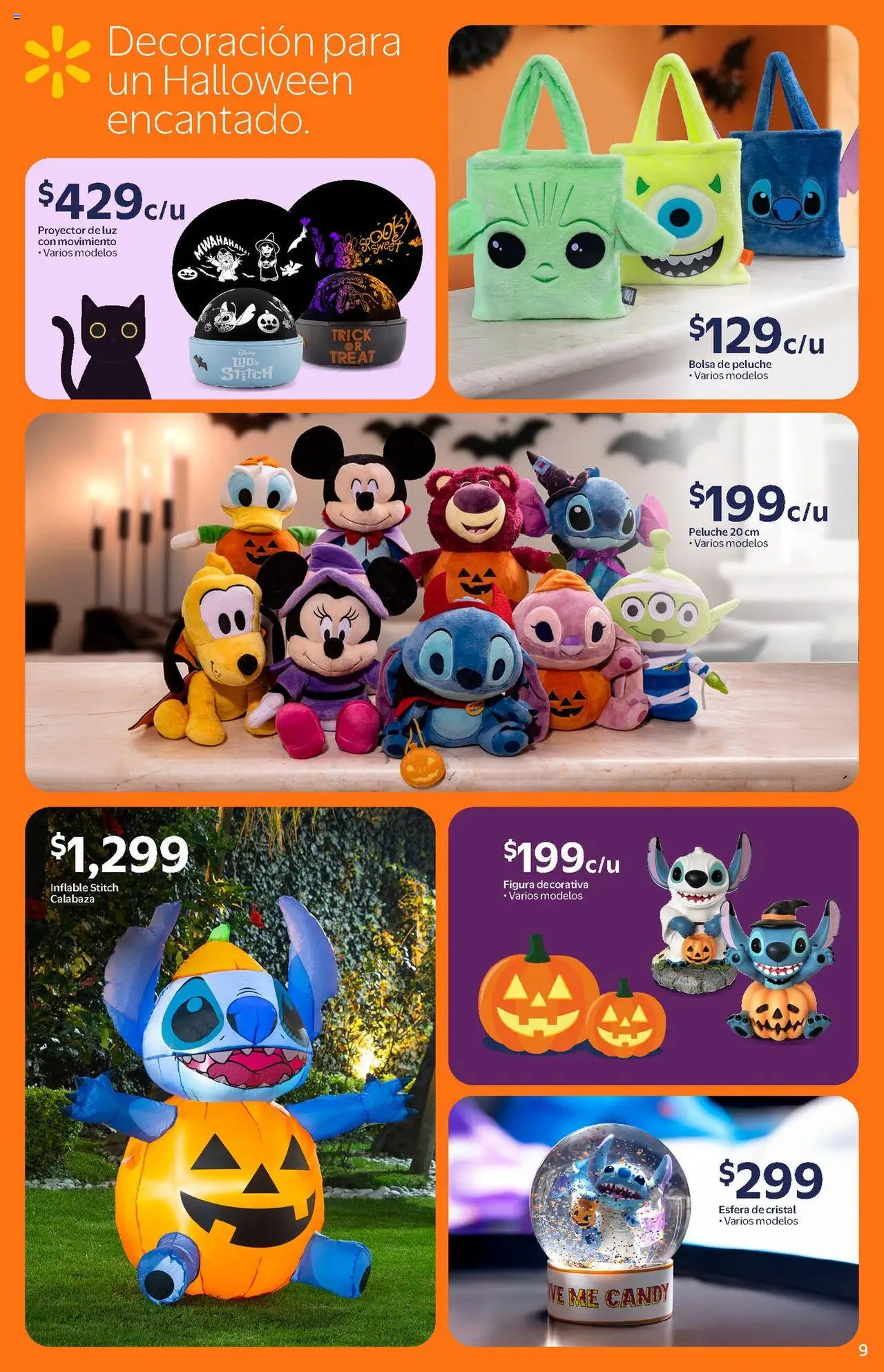 Nuevas ofertas de Walmart válidas en toda la República Mexicana desde el 22.09.2025. ¡Encuentra las mejores ofertas en Walmart - Folleto Halloween! | Página: 9