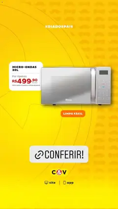 Casa e Video Folheto - válido de 28.07.2025 | Página: 12 | Produtos: Microondas