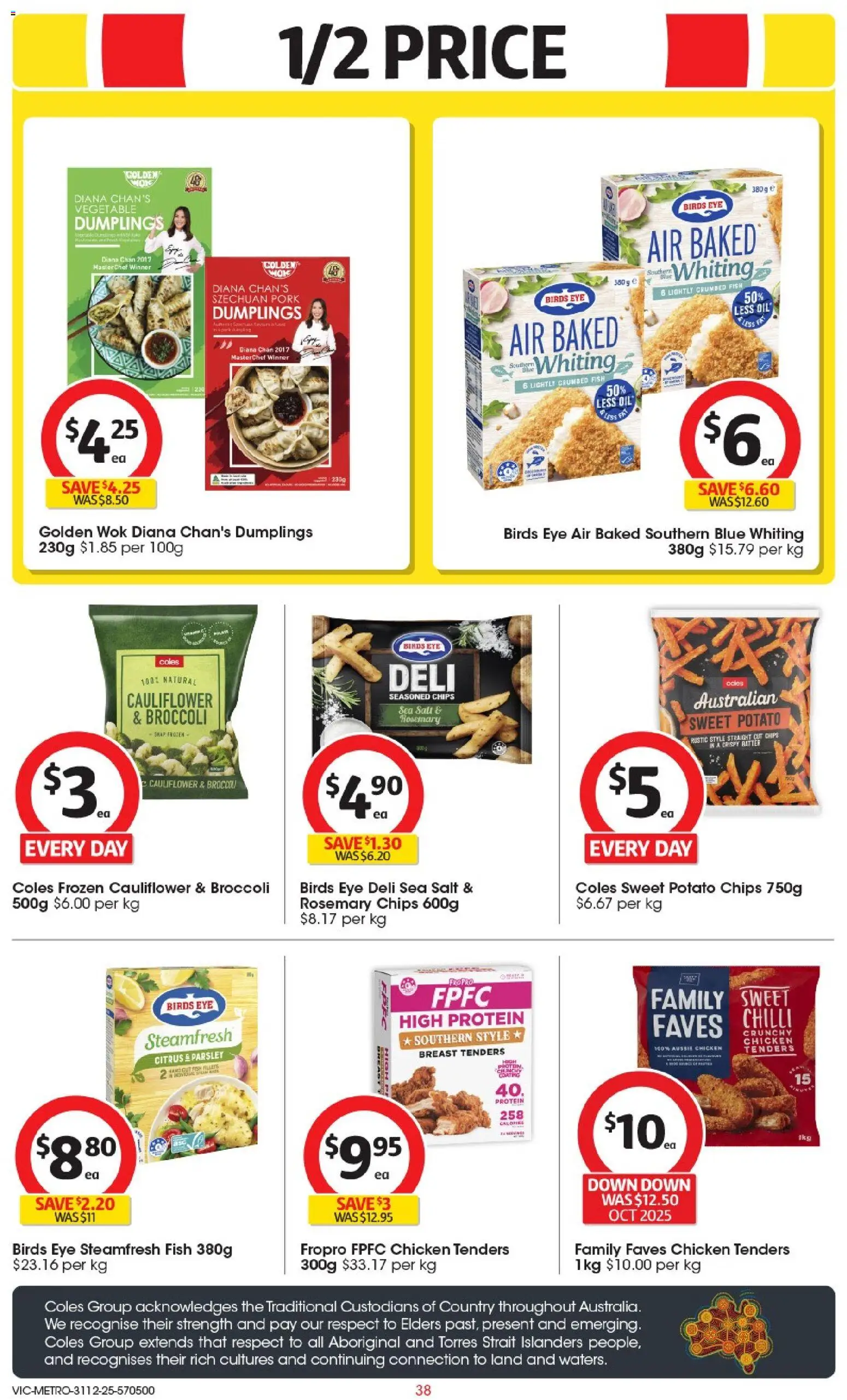 Coles catalogue - valid from 31.12.2025 | Page: 39 | Products: Chicken, Fish, Chips, Salt
