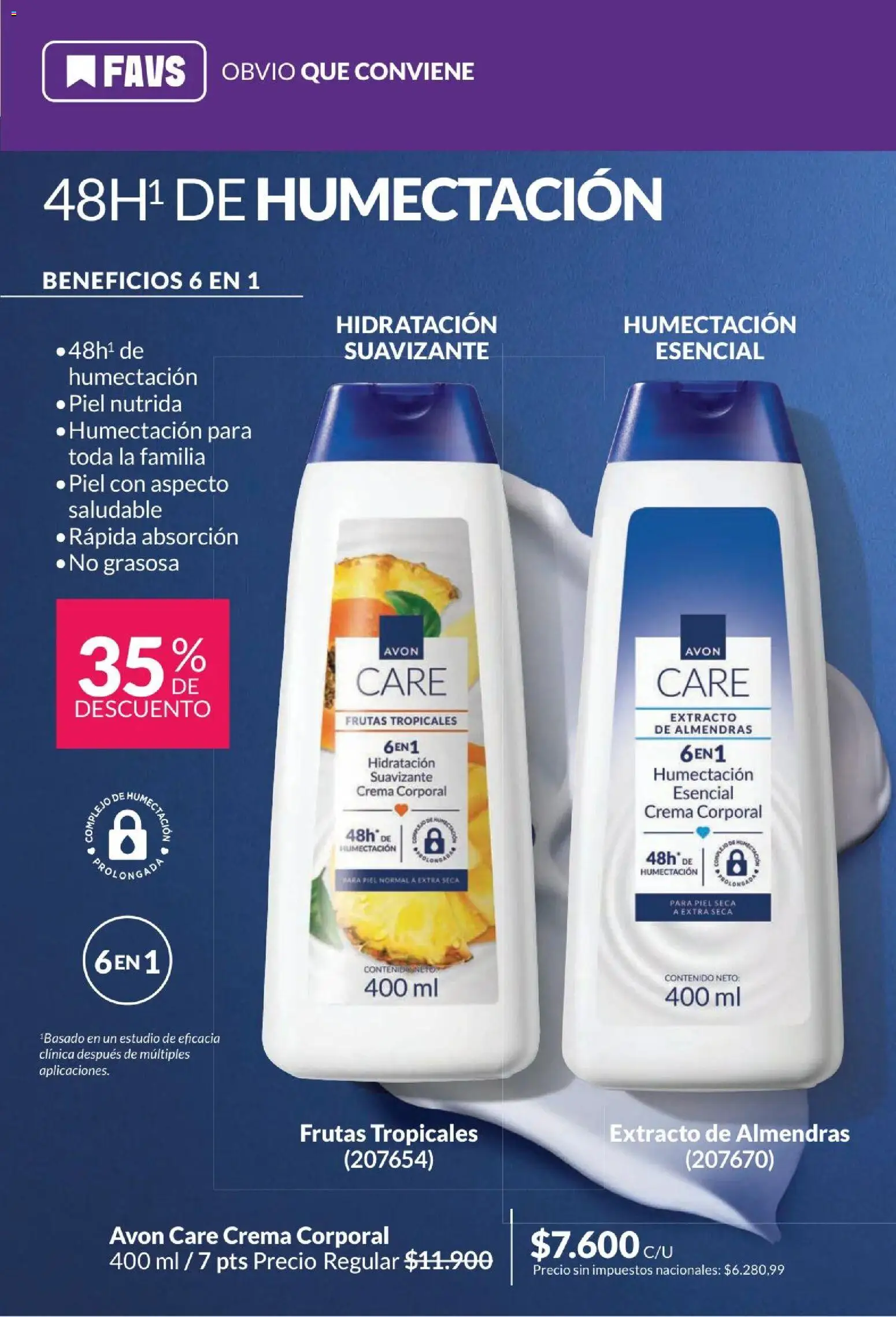 Catálogo AVON Campaña 4/2026 │ válido desde el 01.04.2026 | Página: 136 | Productos: Almendras, Suavizante, Crema