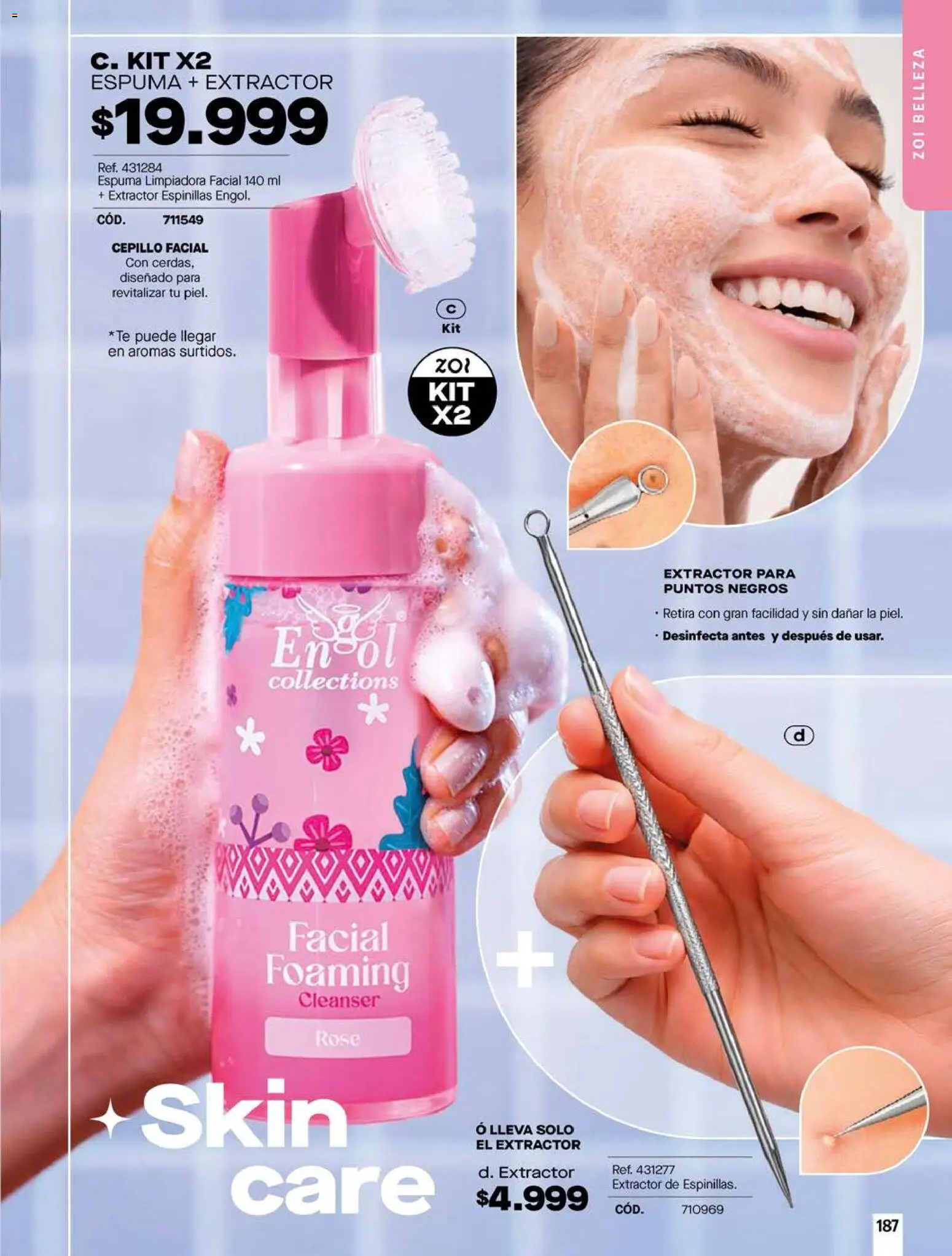 Pacifika revista - valida desde el 01.08.2026 | Página: 187 | Productos: Espuma, Cepillo