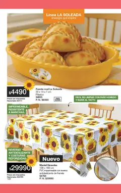 Vista previa Gigot - CAMPAÑA 03 válido desde el 01.03.2026 | Página: 128 | Productos: Fuente, Mantel