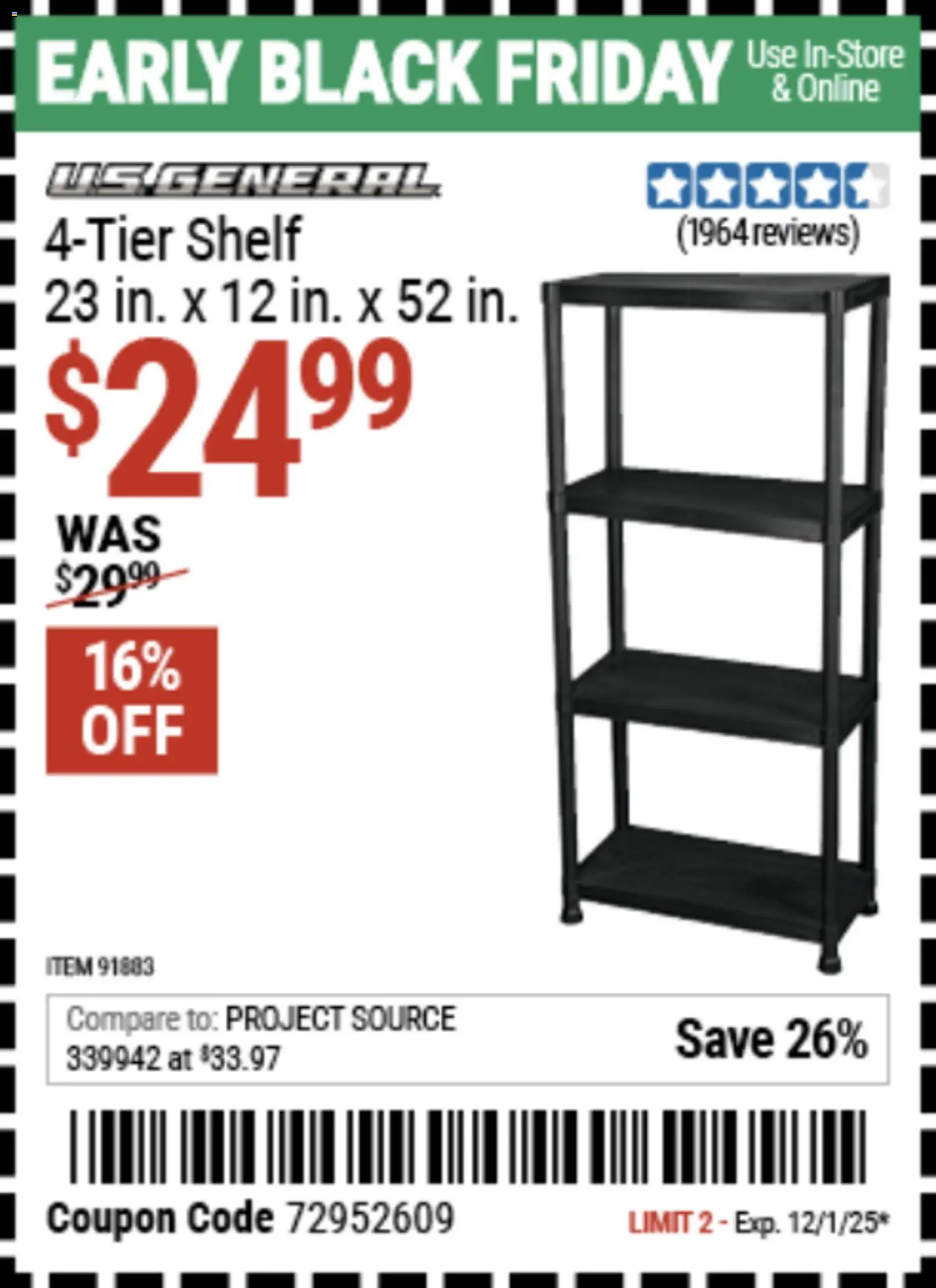 Harbor Freight Early Black Friday - valid from 10.11.2025 | Page: 22