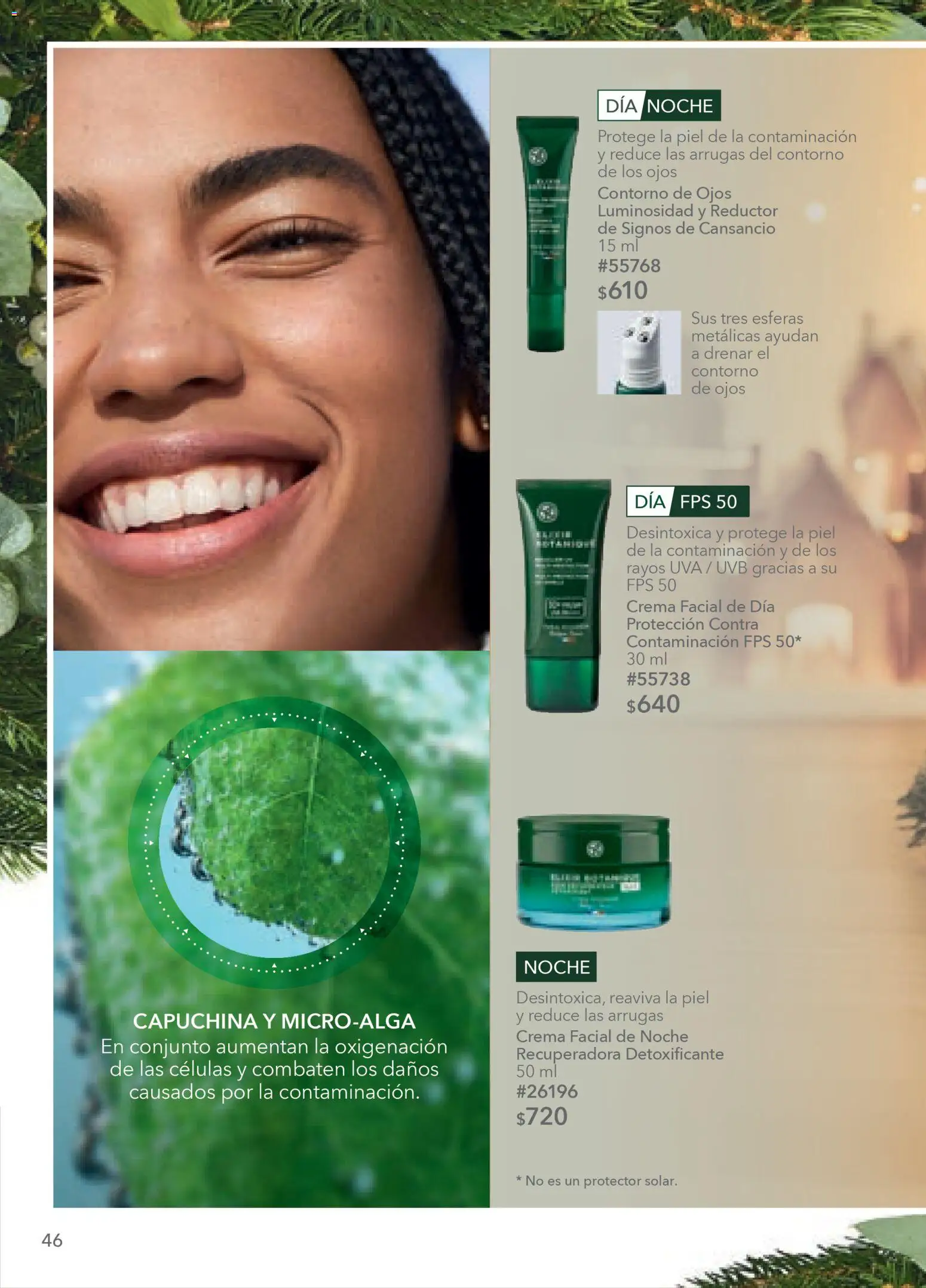 Nuevas ofertas de Yves Rocher válidas en toda la República Mexicana desde el 19.11.2025. ¡Encuentra las mejores ofertas en Yves Rocher campaña 16 2025! | Página: 46 | Productos: Contorno de ojos, Crema, Uva, Conjunto