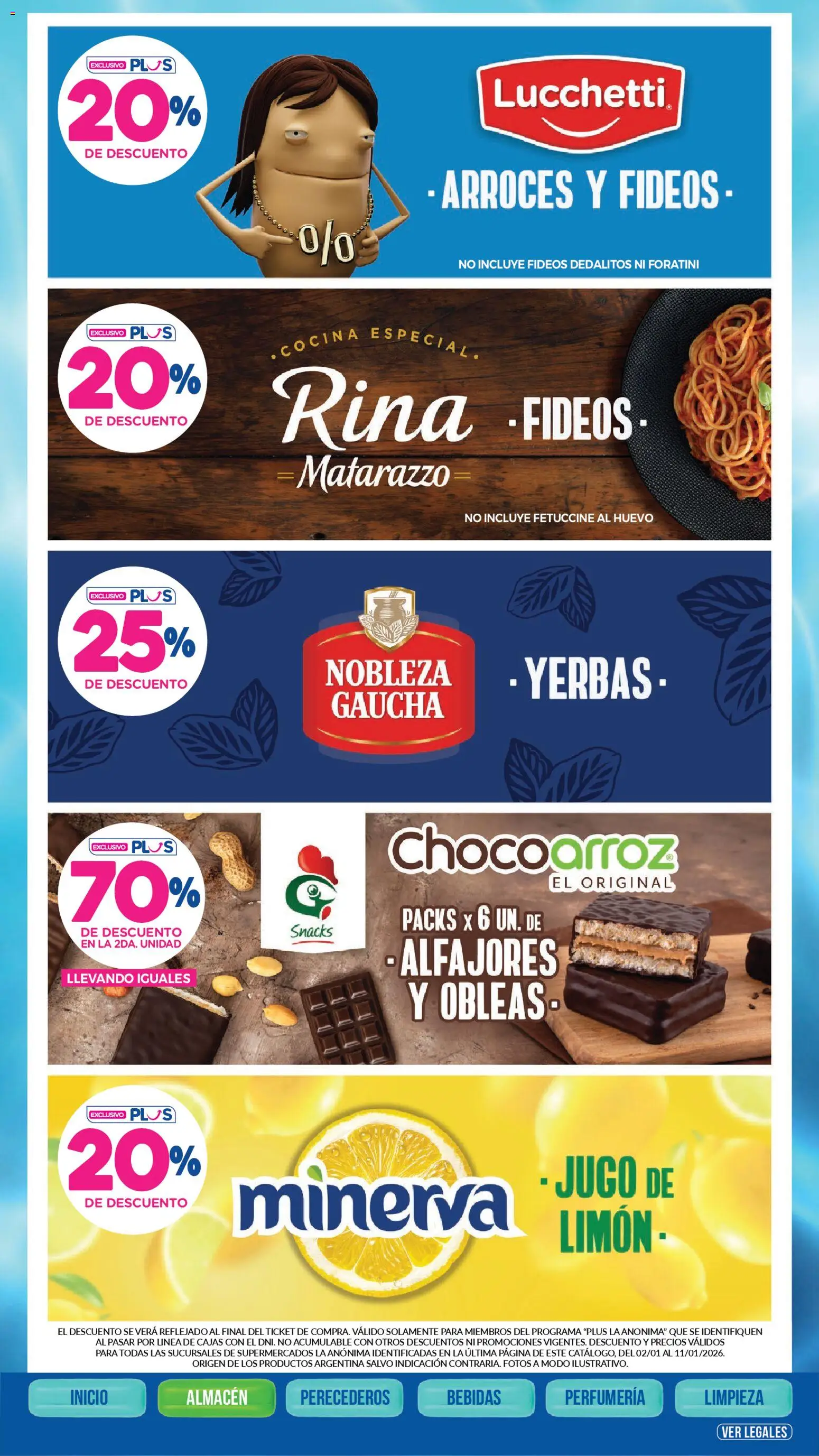 La Anonima - catalogos │ válido desde el 02.01.2026 | Página: 12 | Productos: Cocina, Huevo, Limón, Fideos