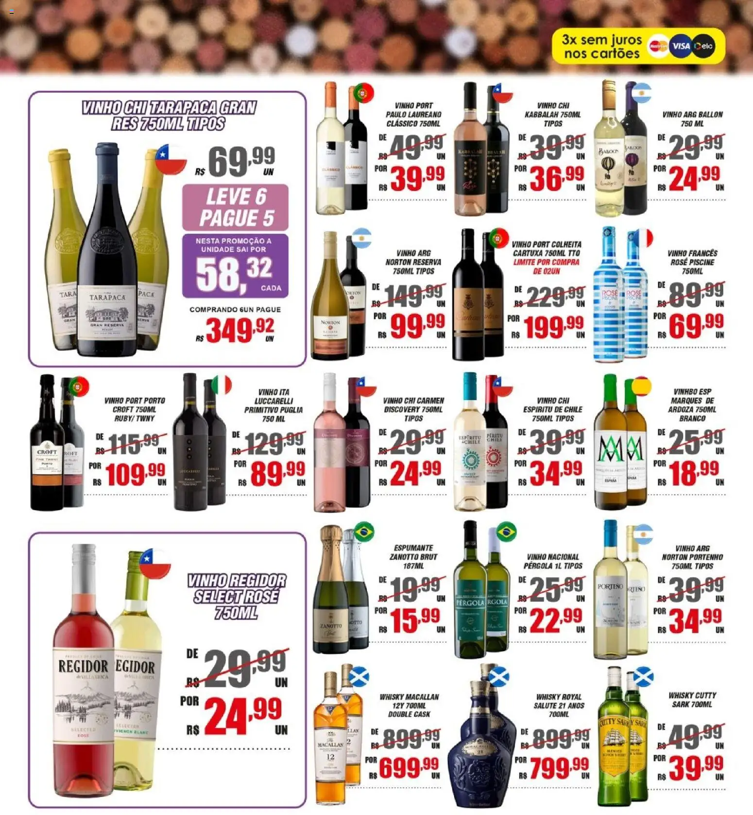 Violeta Supermercados Folheto - válido de 01.11.2025 | Página: 3 | Produtos: Espumante, Whisky, Vinho