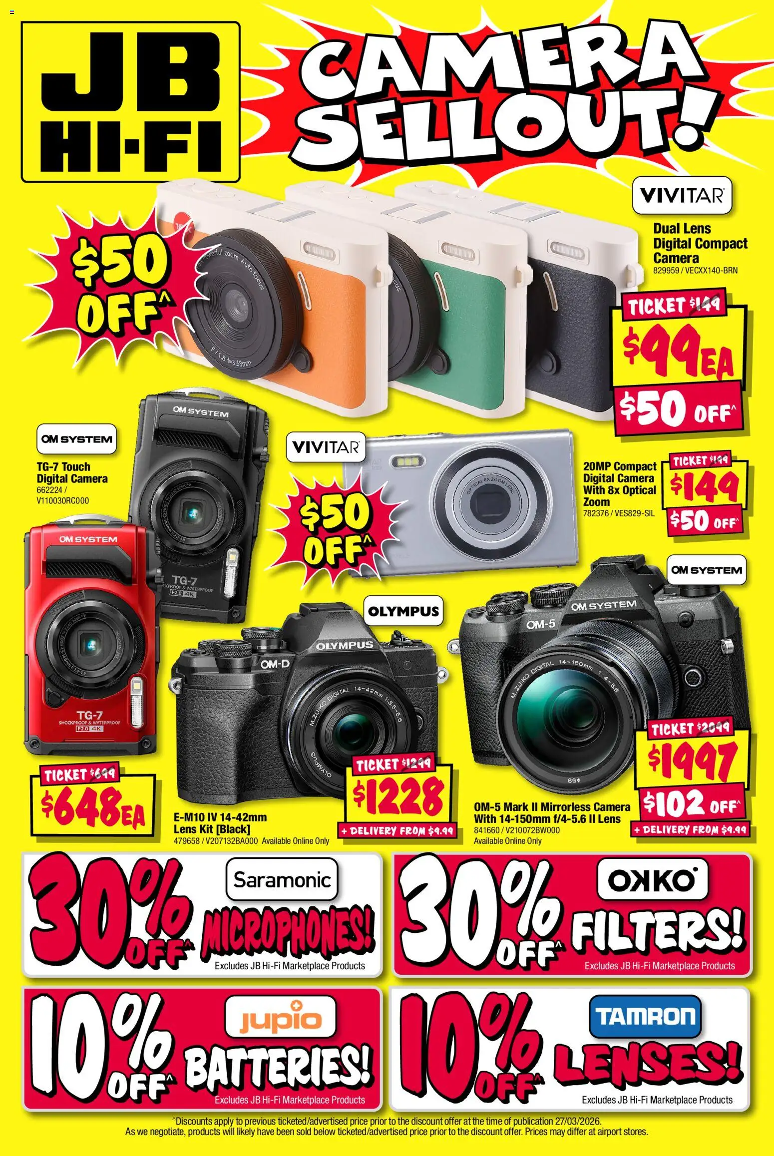 JB Hi-Fi catalogue - valid from 02.04.2026 | Page: 20 | Products: Batteries, Digital, Camera