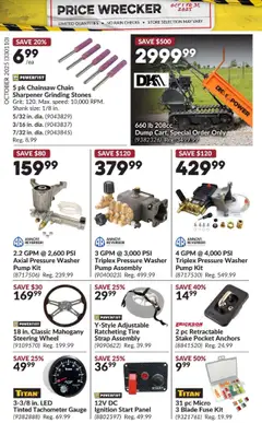 Preview of Princess Auto - Price Wrecker from shop Princess Auto valid from 01.10.2025 | Page: 29 | Products: PC