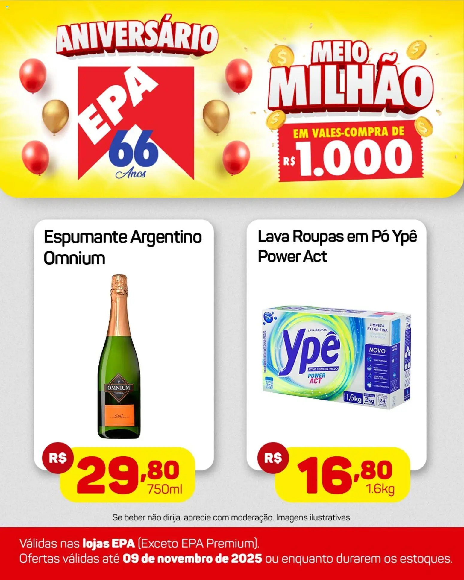 EPA Folheto - válido de 03.11.2025 | Página: 4 | Produtos: Pó, Espumante, Roupas