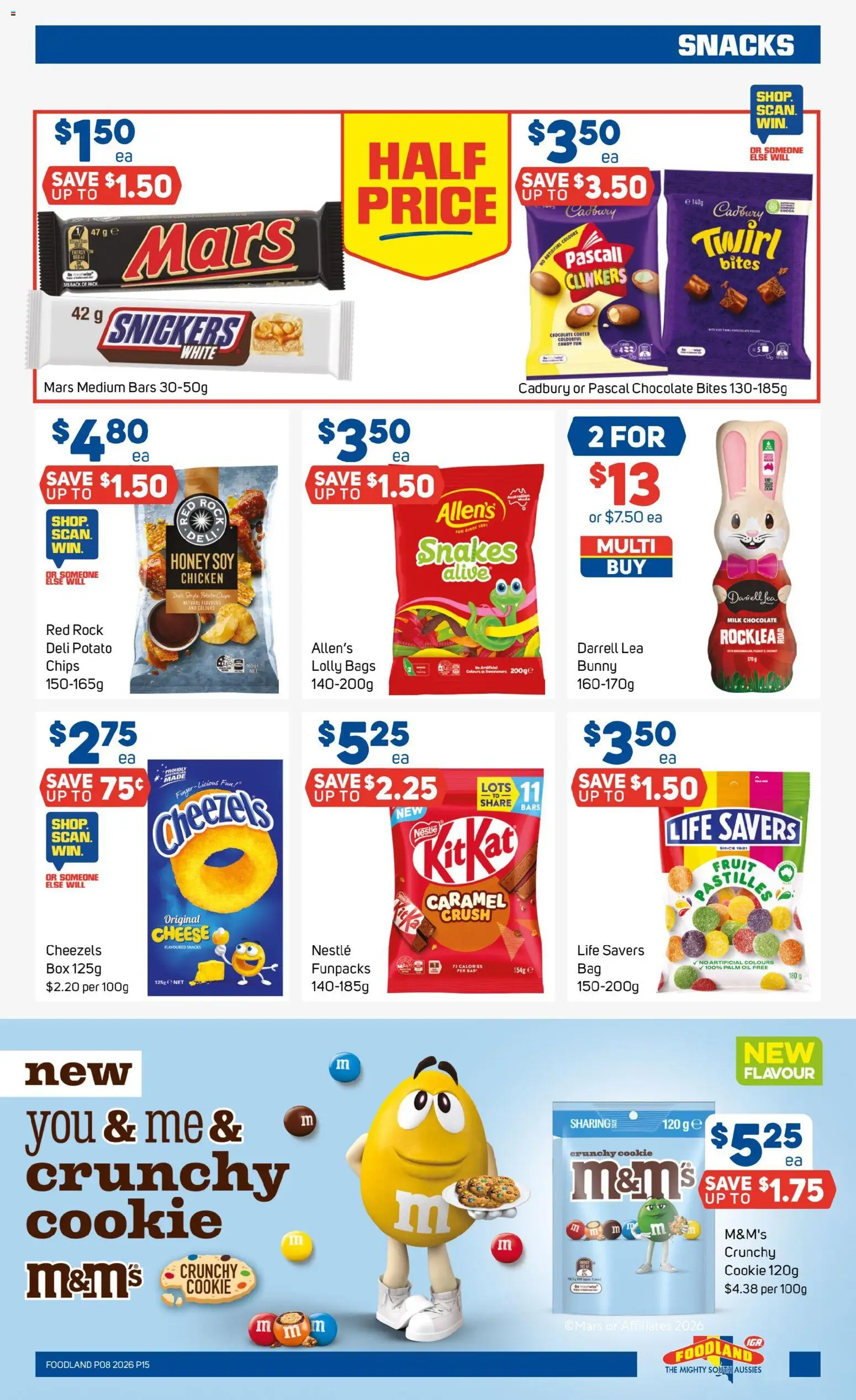 Foodland catalogue - valid from 18.02.2026 | Page: 15 | Products: Box, Oil, Chocolate, Chips