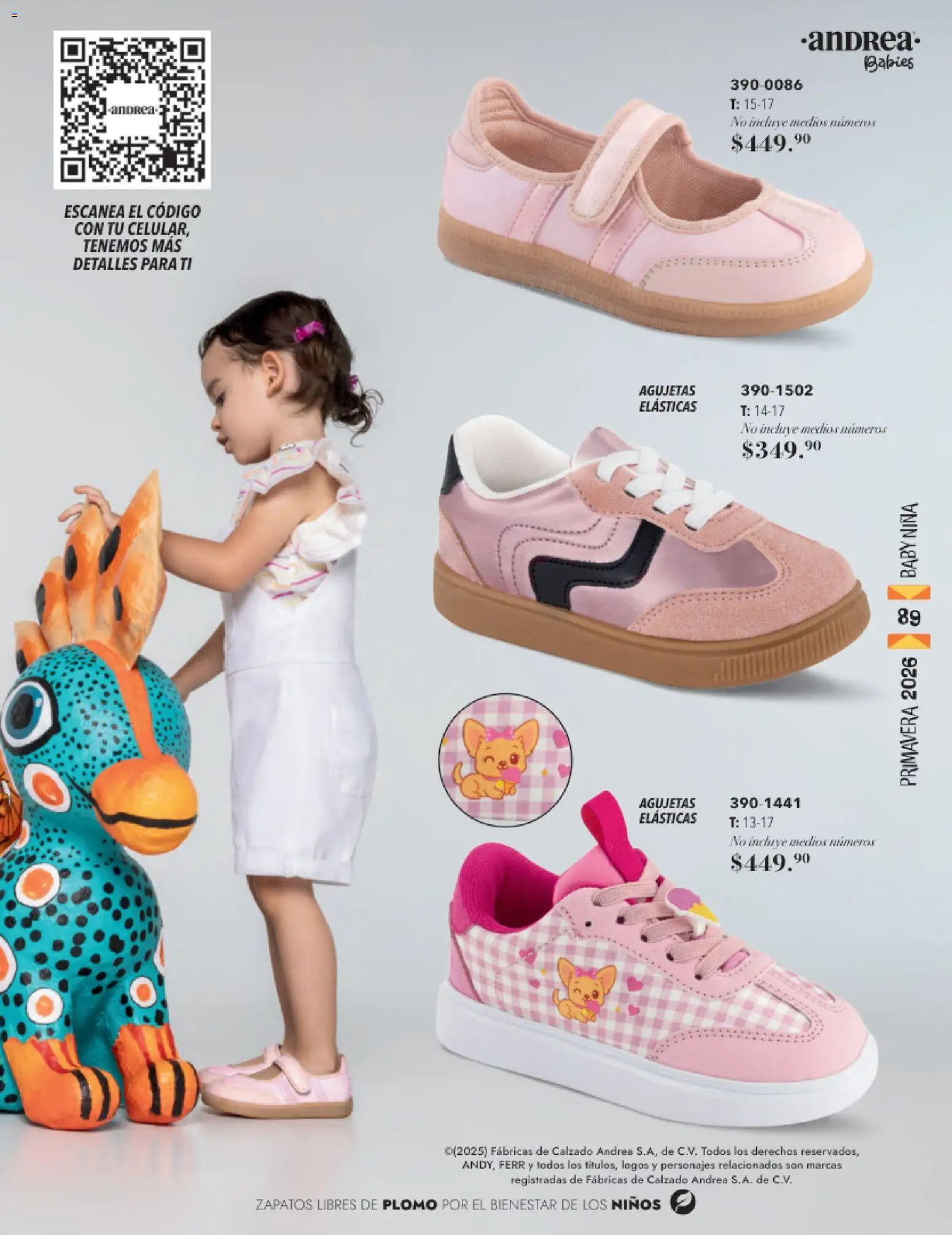 Nuevas ofertas de Andrea válidas en toda la República Mexicana desde el 25.01.2026. ¡Encuentra las mejores ofertas en Andrea catálogo Infantil Baby ! | Página: 13