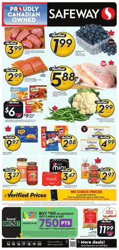 Safeway flyer valid from 14.08.2025 | Page: 1