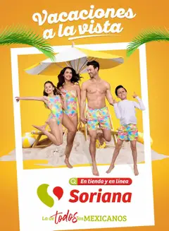 Vista previa de Soriana folleto, nuevo folleto de la tienda, válido en México a partir del 26.02.2026