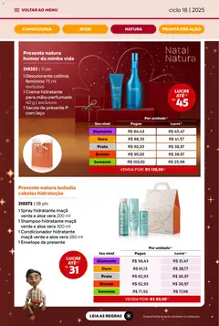 Avon - Campanha 18: Minha Consultoria - Pré-Visualização do folheto da loja Avon, válido de 29.10.2025 | Página: 63