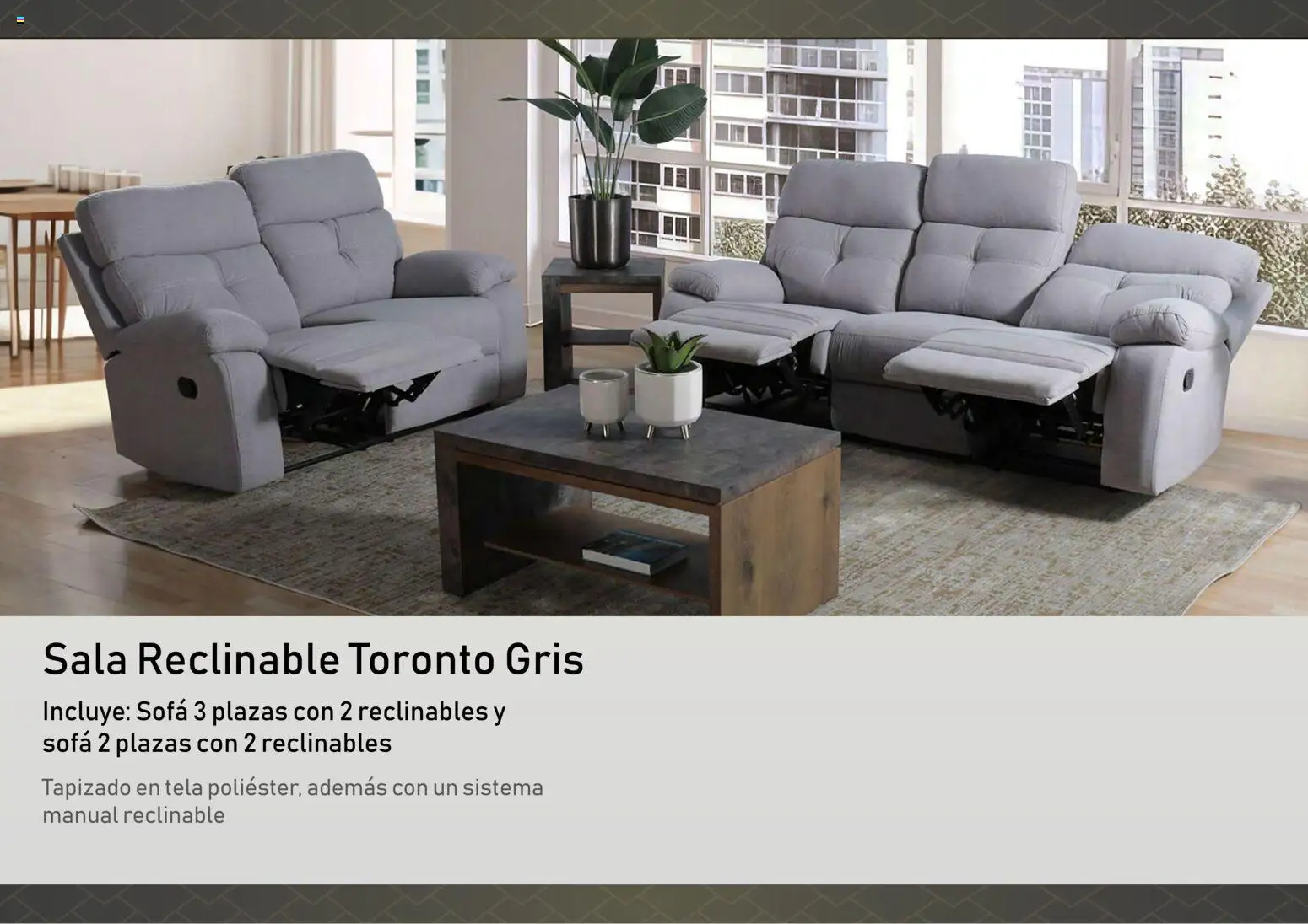 Nuevas ofertas de Muebles Dico válidas en toda la República Mexicana desde el 01.01.2026. ¡Encuentra las mejores ofertas en Muebles Dico catálogo Salas reclinables! | Página: 7 | Productos: Sofá