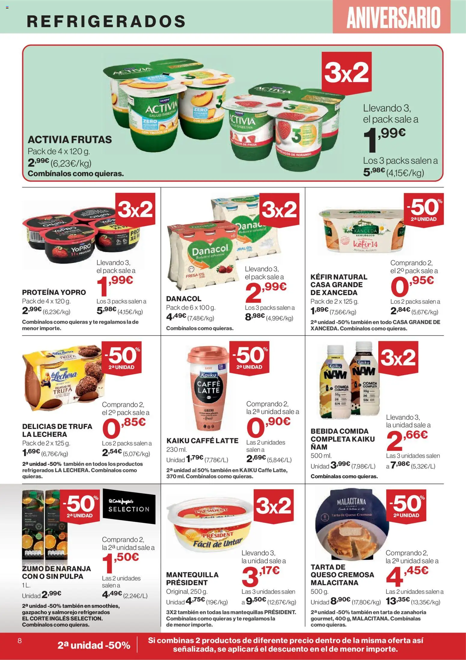 Nuevas ofertas de El Corte Inglés válidas en toda la República Mexicana desde el 23.10.2025. ¡Encuentra las mejores ofertas en El Corte - Catálogo Que necesitas hoy! | Página: 10 | Productos: Fresa, Chocolate, Té, Zanahoria