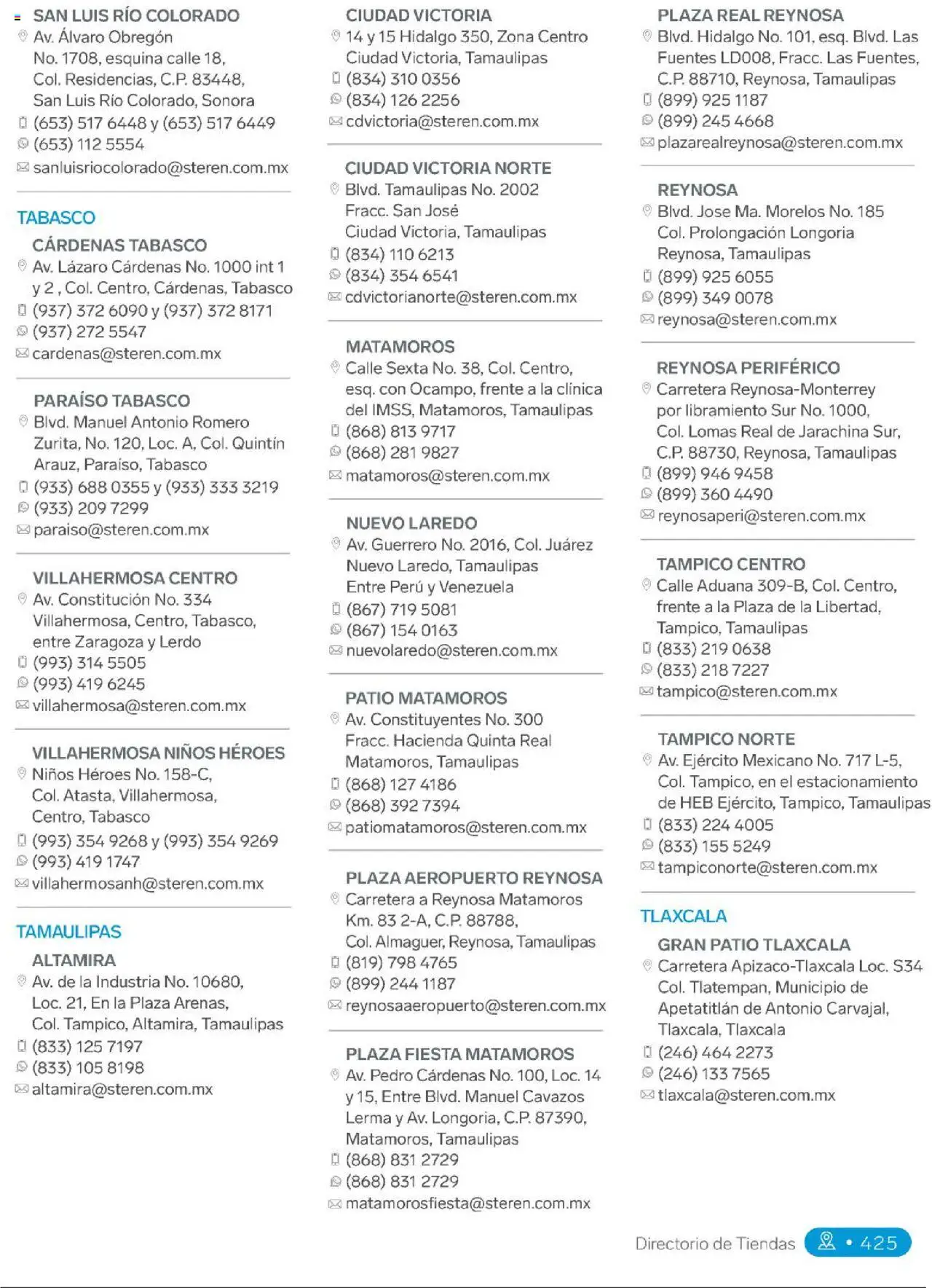 Nuevas ofertas de Steren válidas en toda la República Mexicana desde el 01.01.2025. ¡Encuentra las mejores ofertas en Steren catálogo! | Página: 443