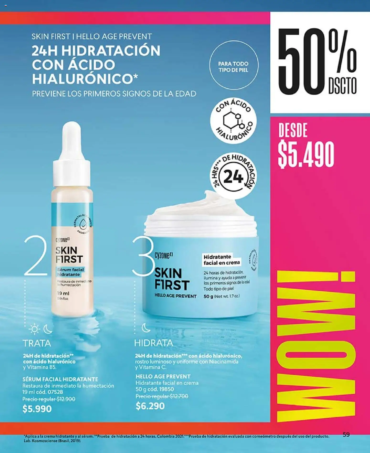 Catálogo CyZone Campaña 5 │ válido desde el 01.03.2026 | Página: 59 | Productos: Crema, Serum