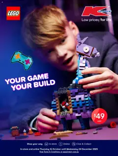 Preview of Kmart - LEGO Catalogue 2025 - valid from 16.10.2025