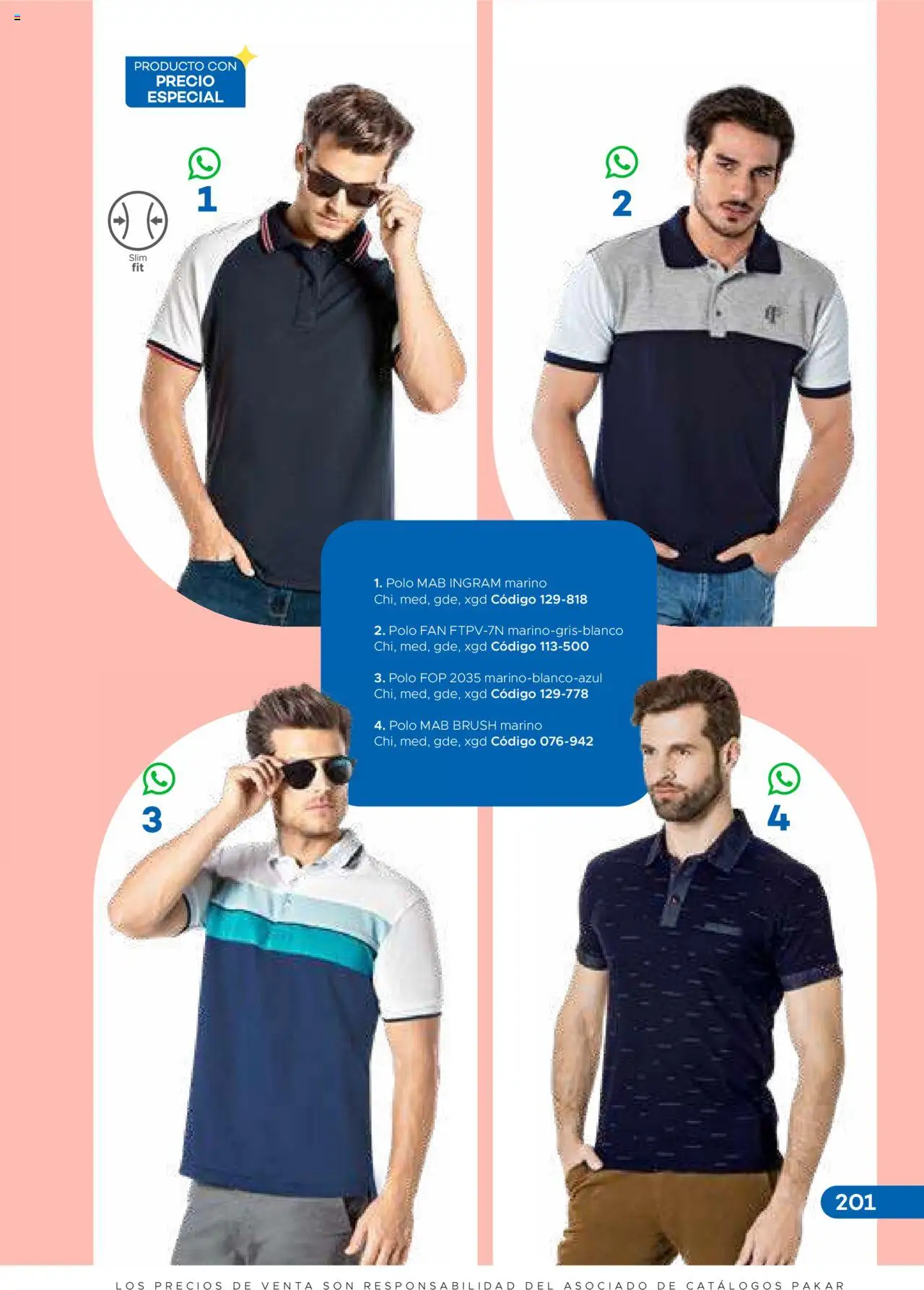Nuevas ofertas de SC Pakar válidas en toda la República Mexicana desde el 31.01.2025. ¡Encuentra las mejores ofertas en SC Pakar catálogo Ropa! | Página: 201
