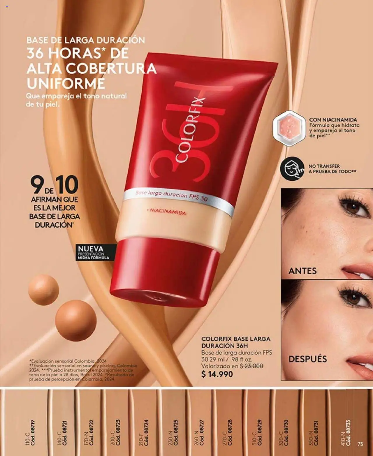 Catálogo Ésika Campaña 17 │ válido desde el 14.10.2025 | Página: 79 | Productos: Base