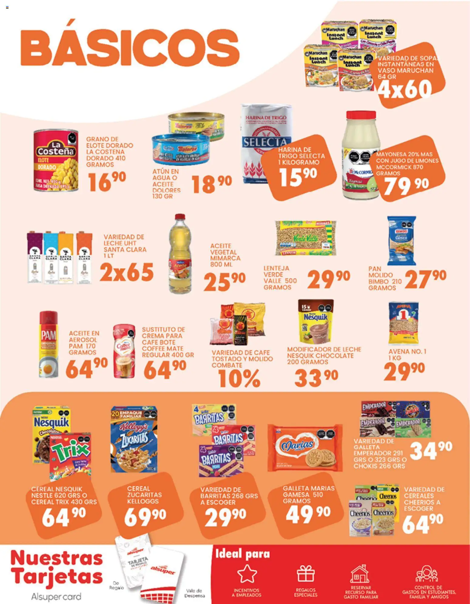 Nuevas ofertas de Alsuper válidas en toda la República Mexicana desde el 24.03.2026. ¡Encuentra las mejores ofertas en Alsuper folleto Zacatecas! | Página: 6 | Productos: Pan molido, Agua, Café, Jugo