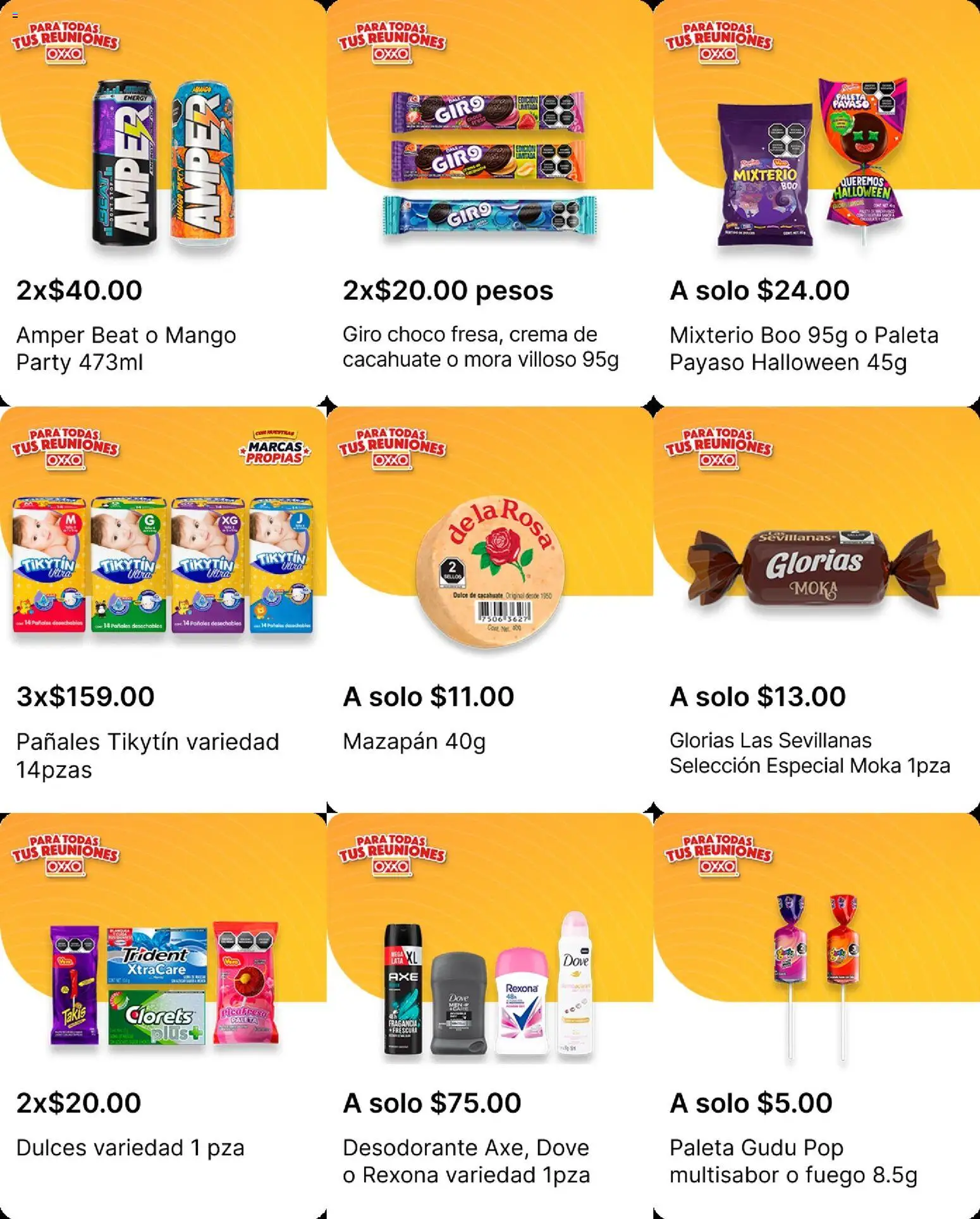 Nuevas ofertas de OXXO válidas en toda la República Mexicana desde el 16.10.2025. ¡Encuentra las mejores ofertas en OXXO folleto! | Página: 17 | Productos: Paleta, Crema, Mango, Fragancia