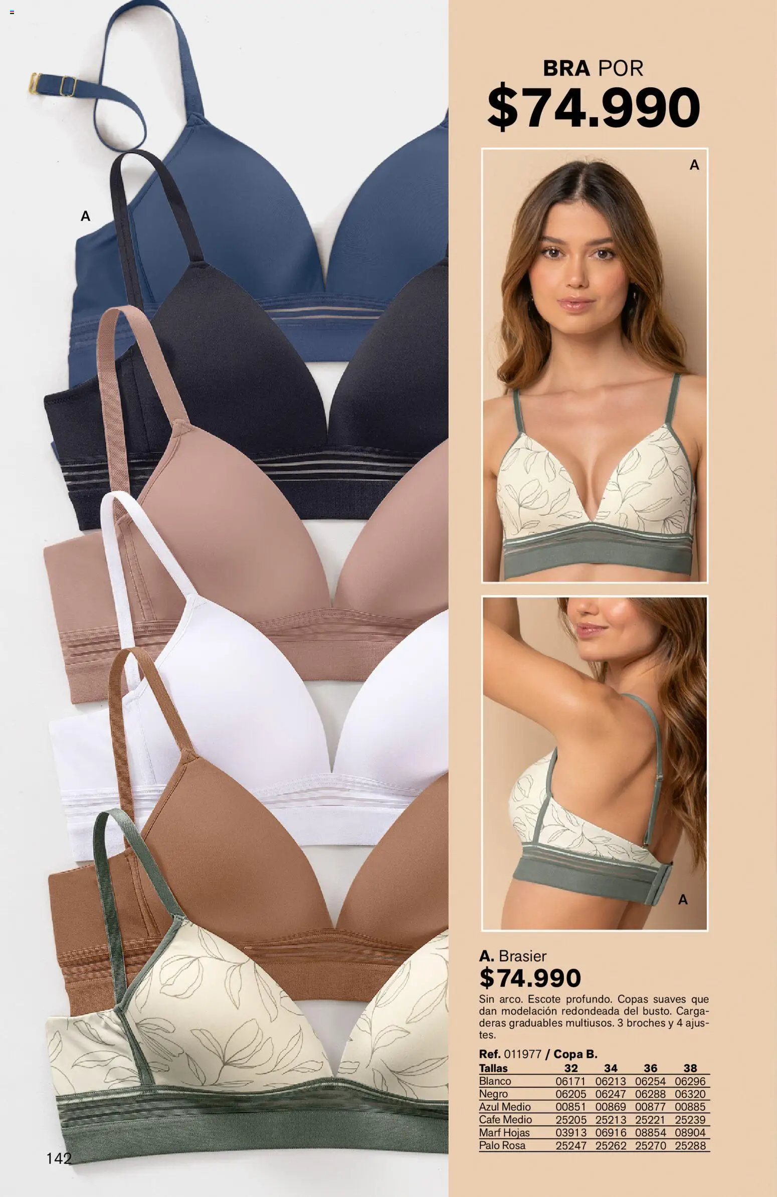 Leonisa revista - valida desde el 03.04.2026 | Página: 142 | Productos: Brasier, Café