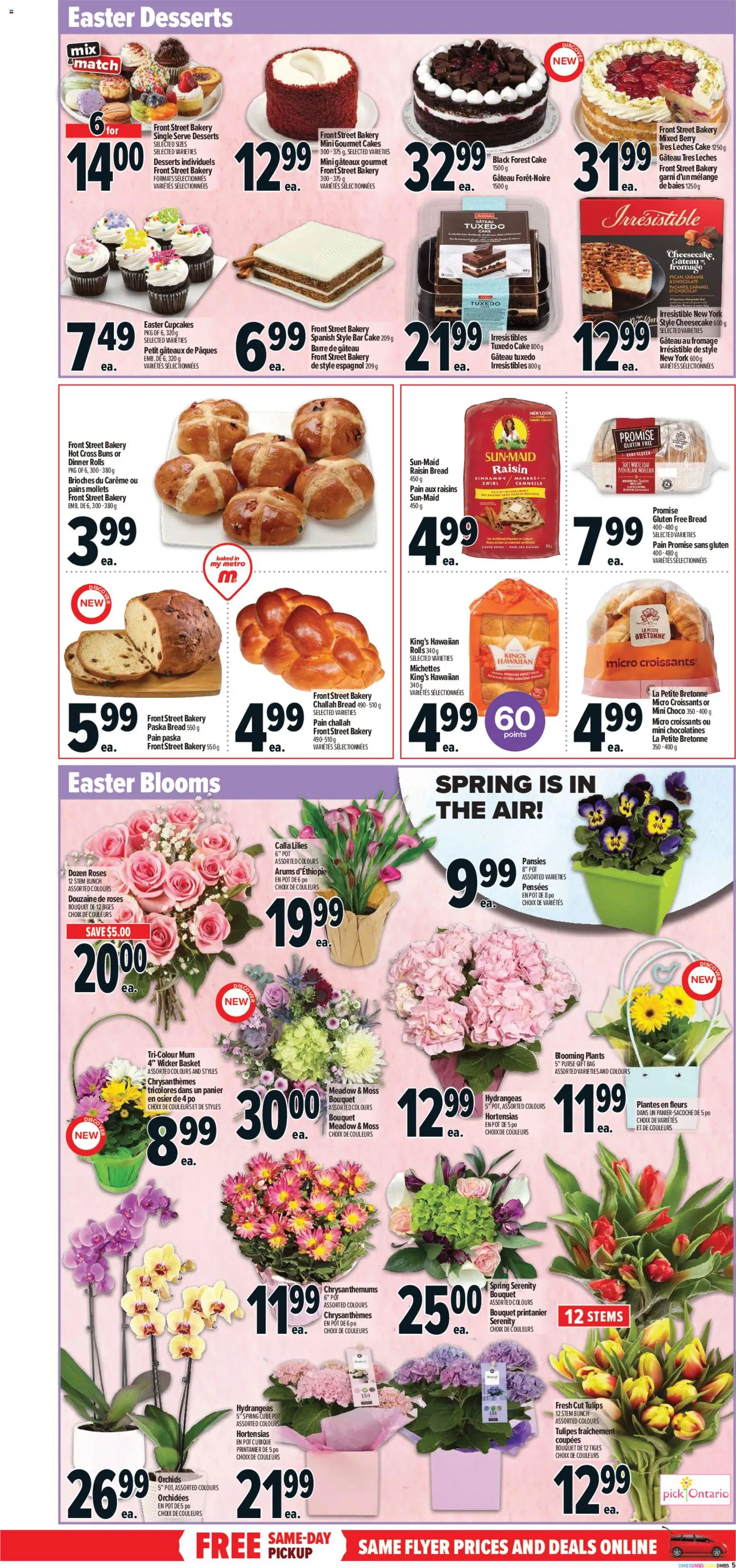 Metro flyer valid from 02.04.2026 | Page: 13 | Products: Bakery, Basket, Bread, Chocolate