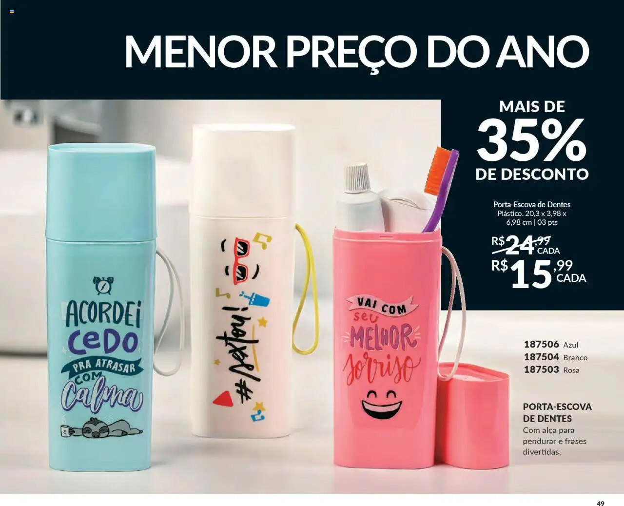 Avon Folheto - válido de 13.06.2025 | Página: 49