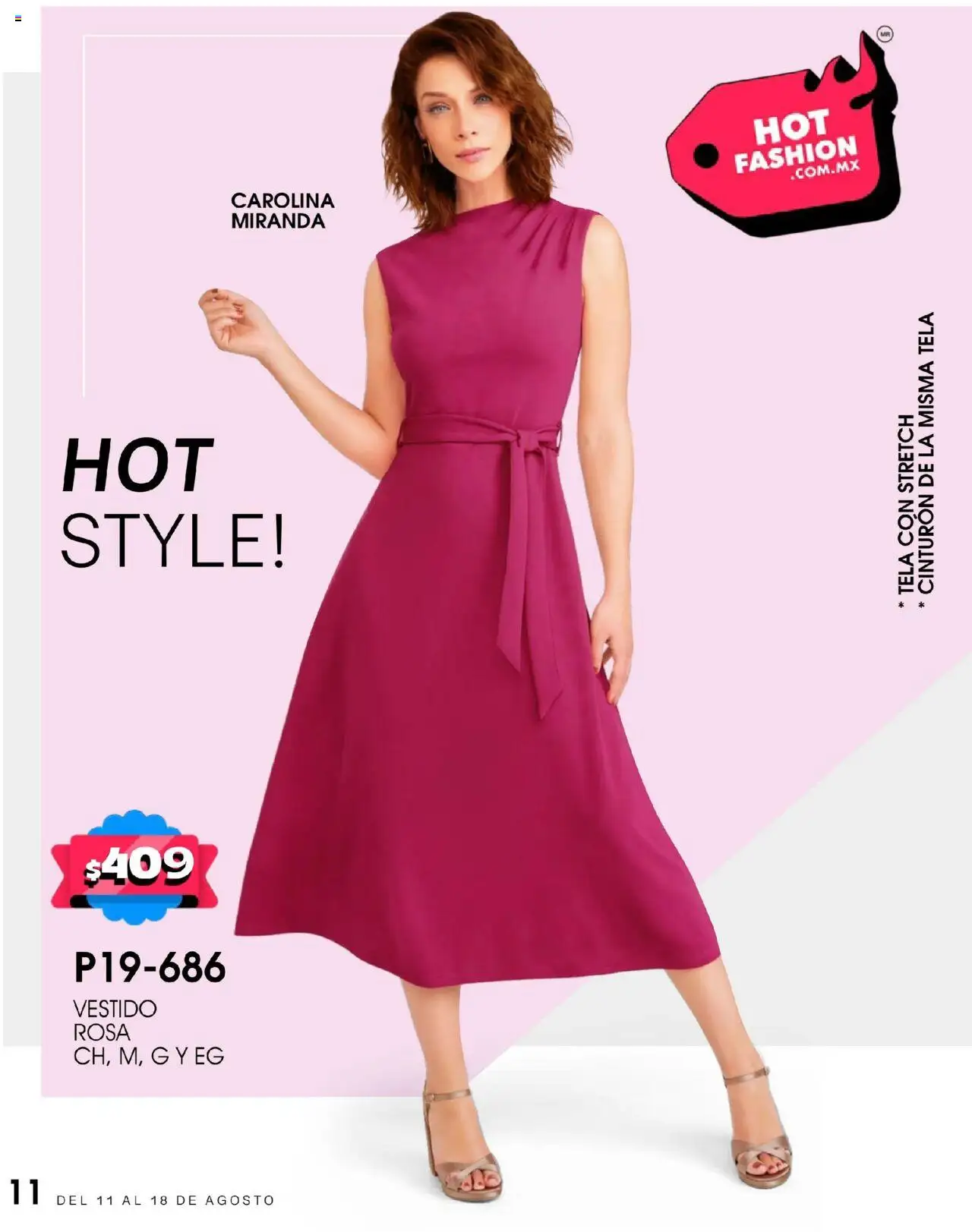 Nuevas ofertas de Cklass válidas en toda la República Mexicana desde el 11.08.2025. ¡Encuentra las mejores ofertas en Cklass - Catálogo Hot Fashion! | Página: 12 | Productos: Cinturón, Vestido