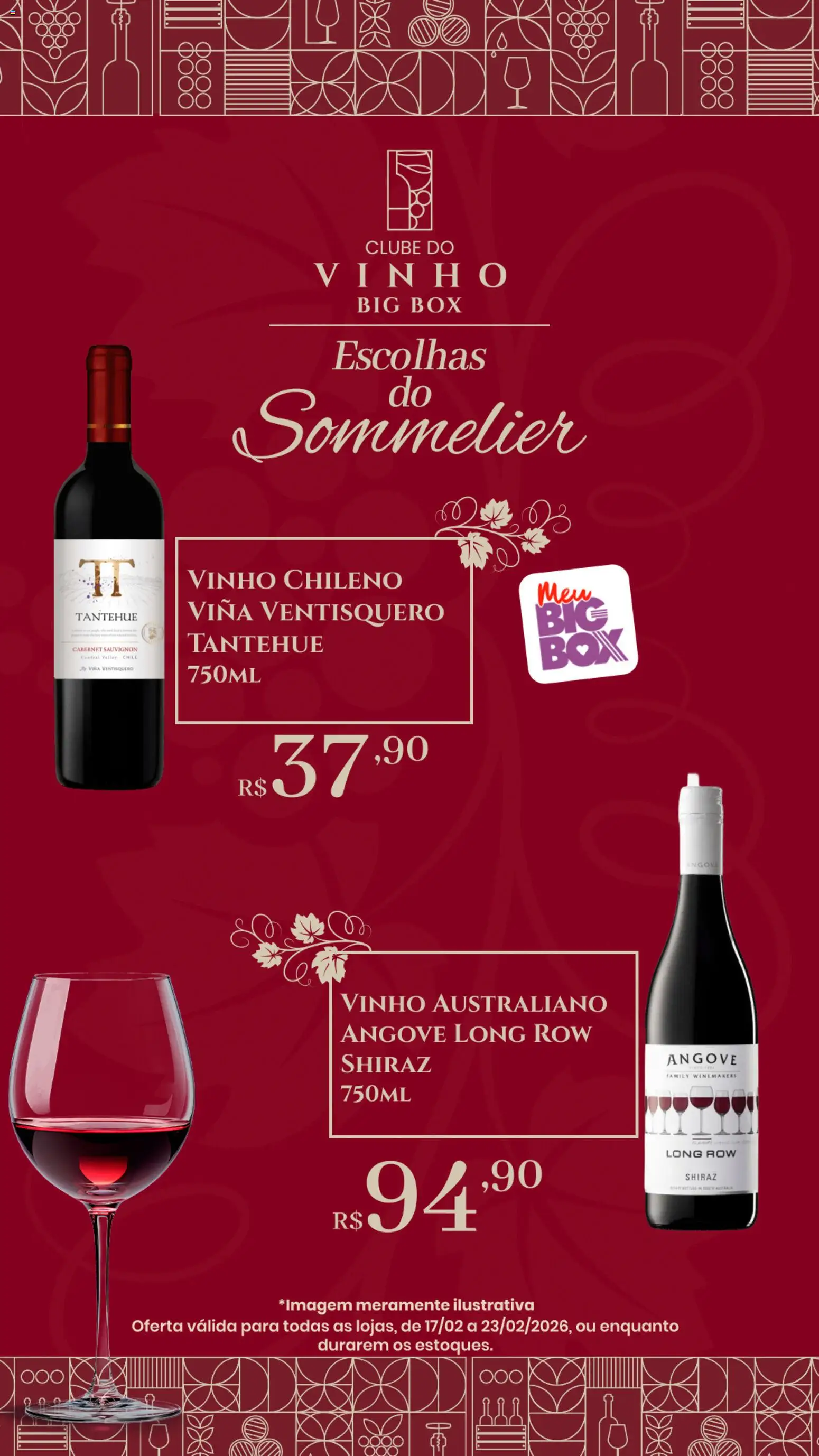 Big Box Folheto - válido de 17.02.2026 | Página: 2 | Produtos: Vinho